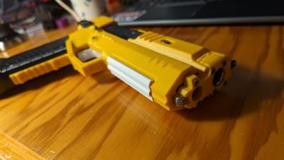 Nerf Gecko 2.0 Rail Delete Mod 3d model