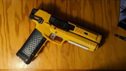 Nerf Gecko 2.0 Rail Delete Mod 3d model