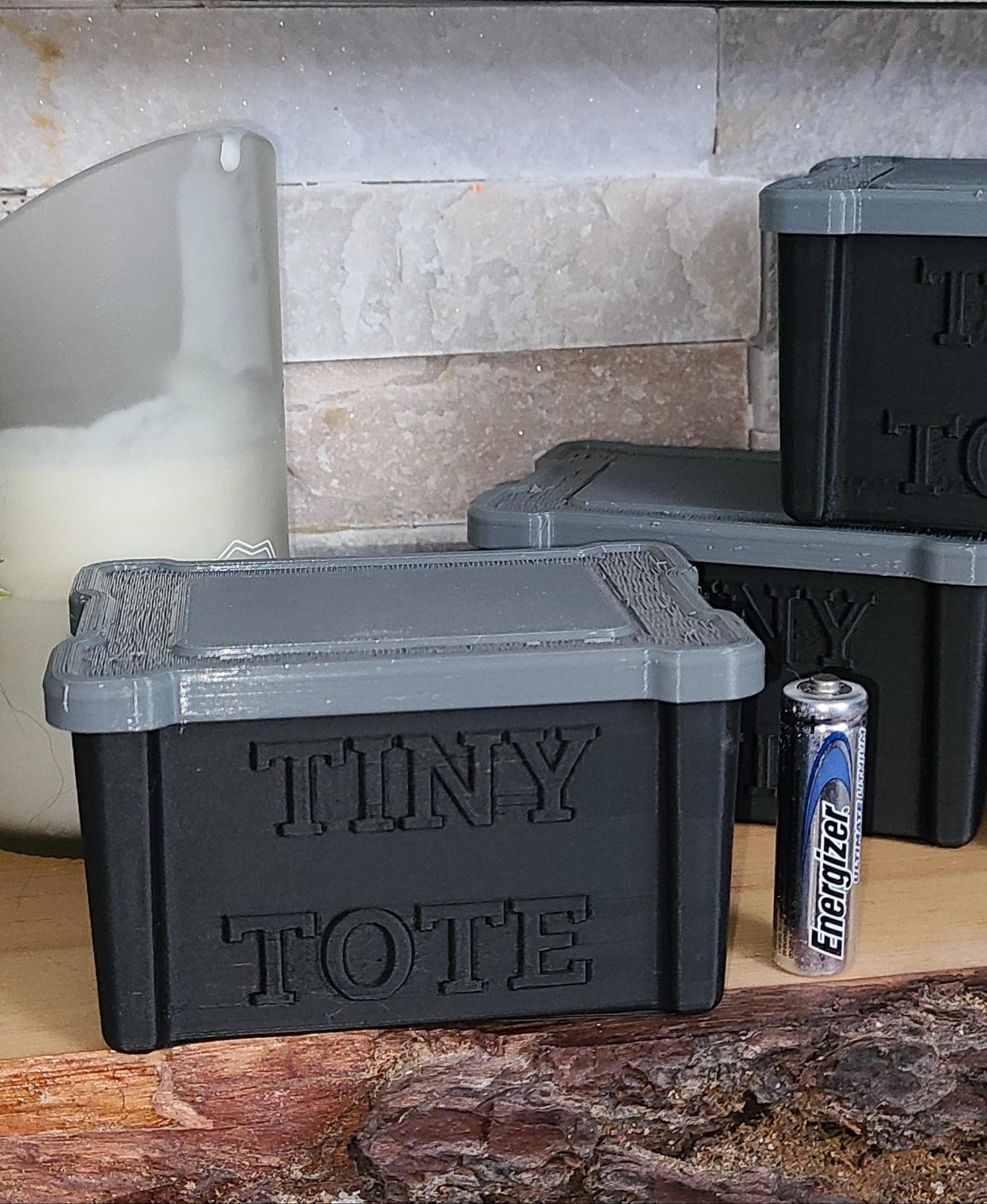 TinyTote Storage Bins 3d model