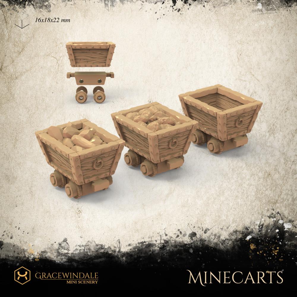 Minecart 3d model