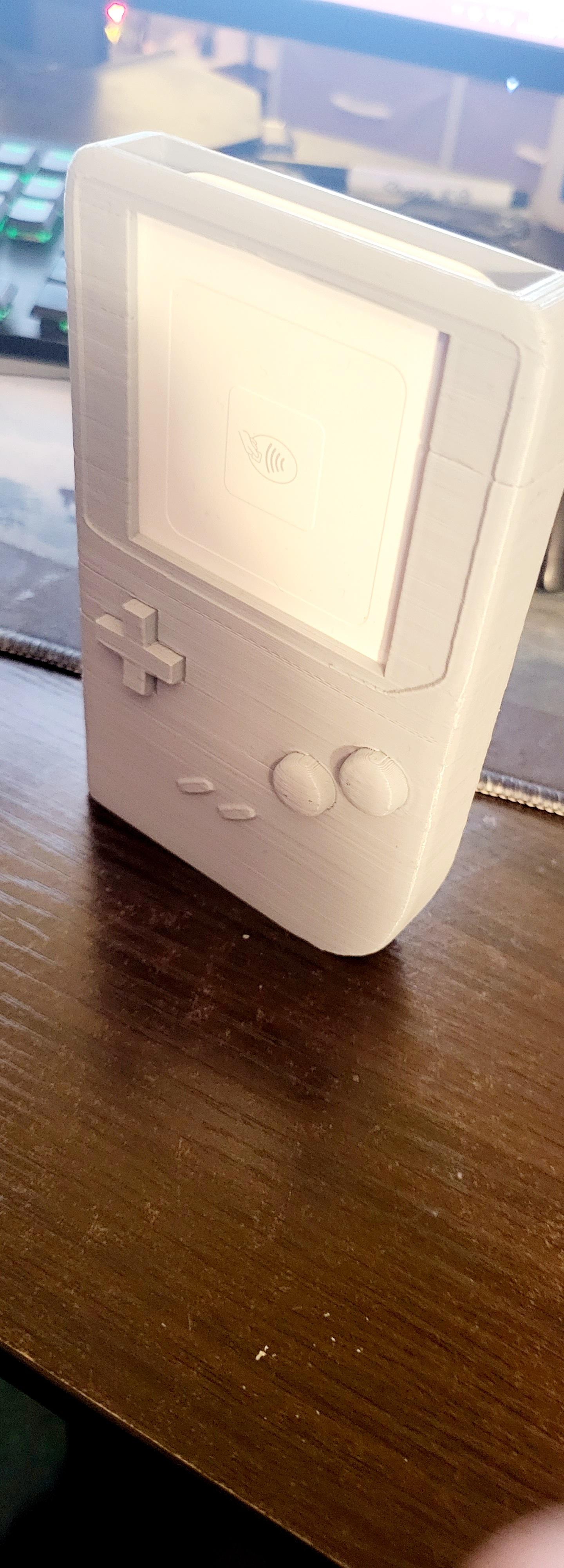 Gameboy Square Card Reader - Retro Your Seller Booth 3d model