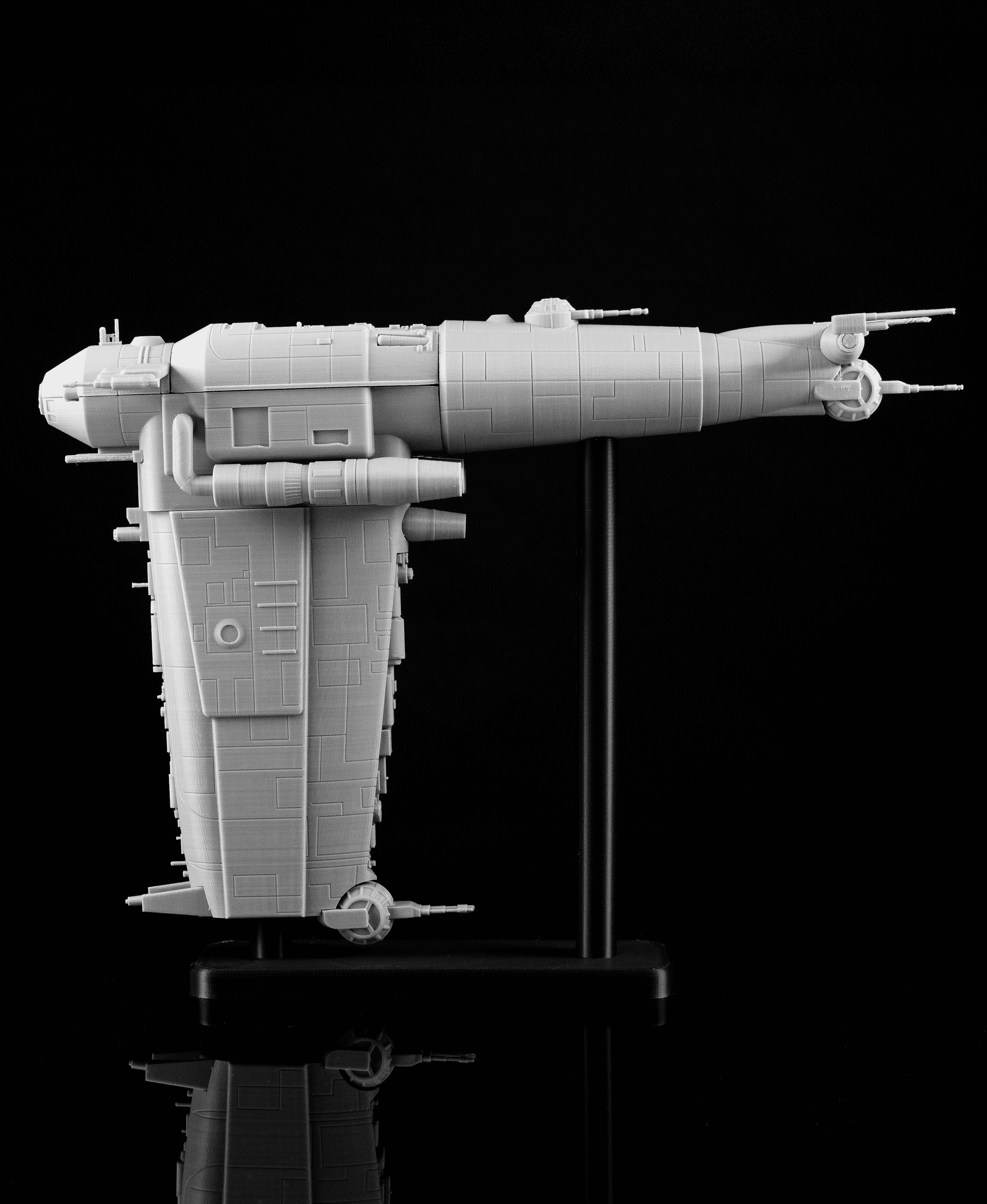 Resistance Bomber - Star Wars 3d model