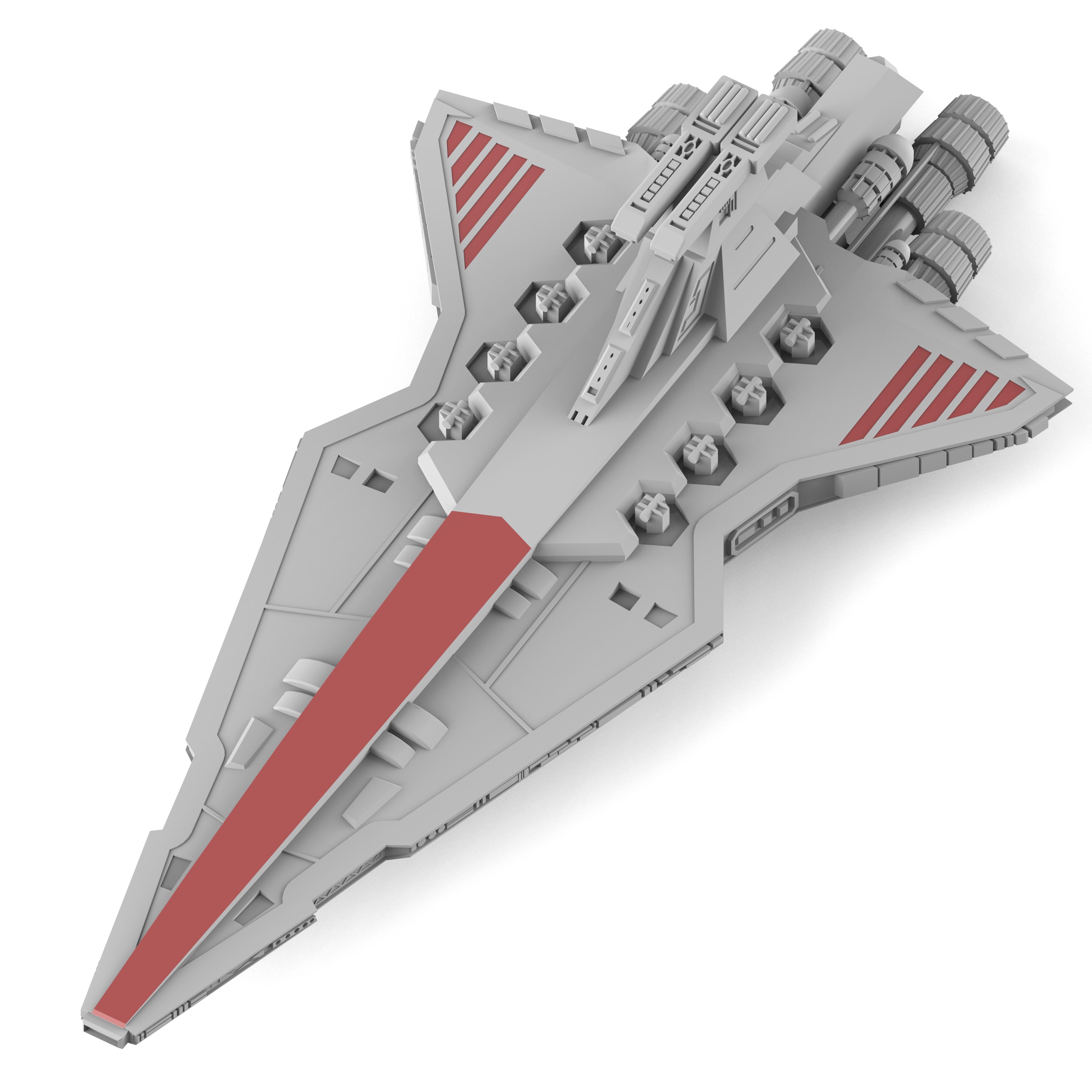 Star Destroyer (Star Wars vehicle) 3d model