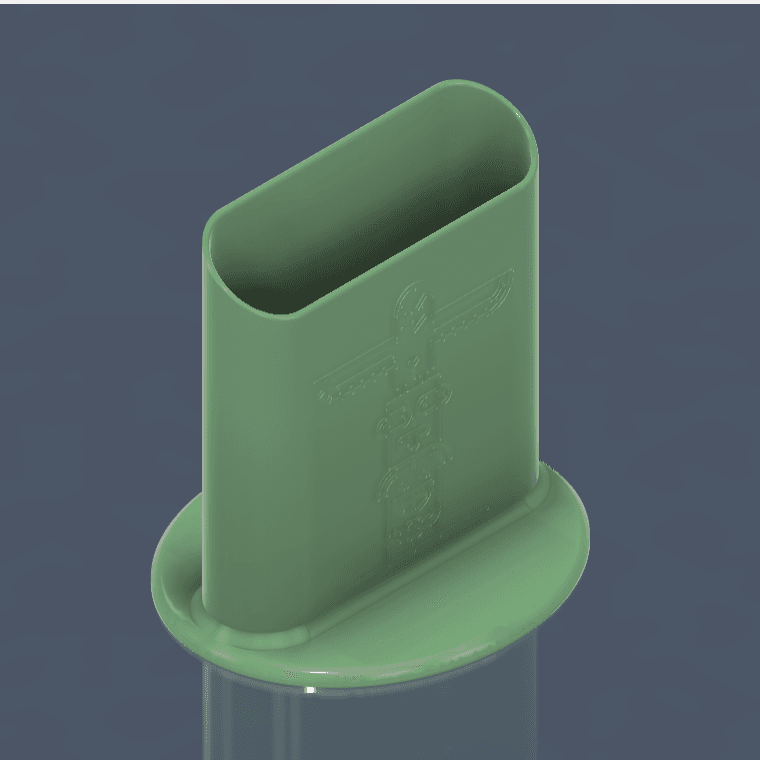 Planter stand for flasks (15 mm) 3d model