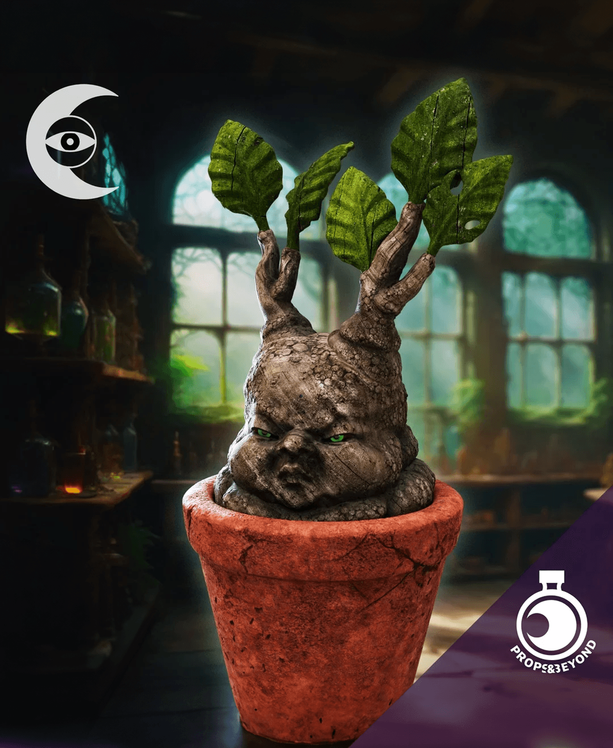 Mandrake 3d model