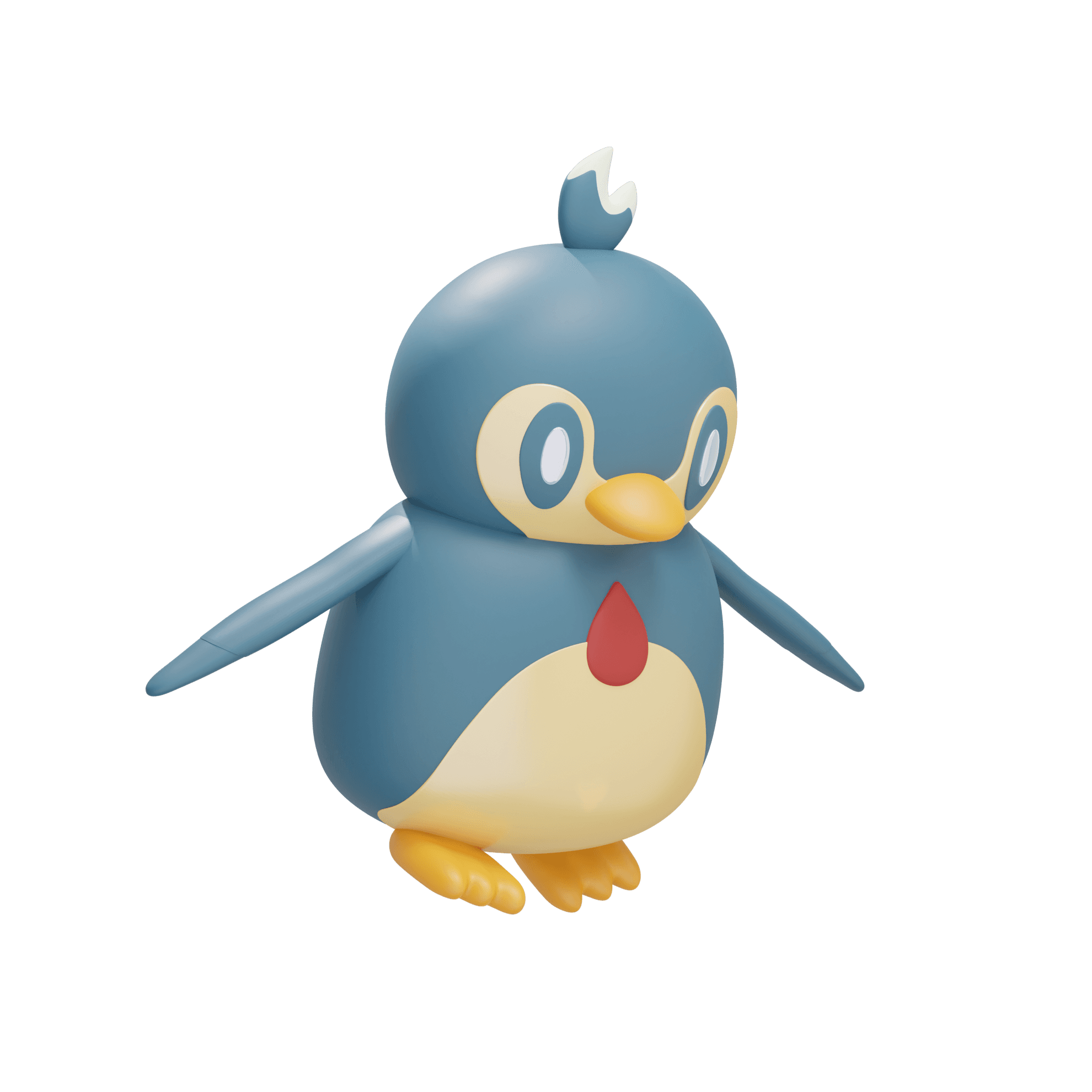 Pengullet 3d model