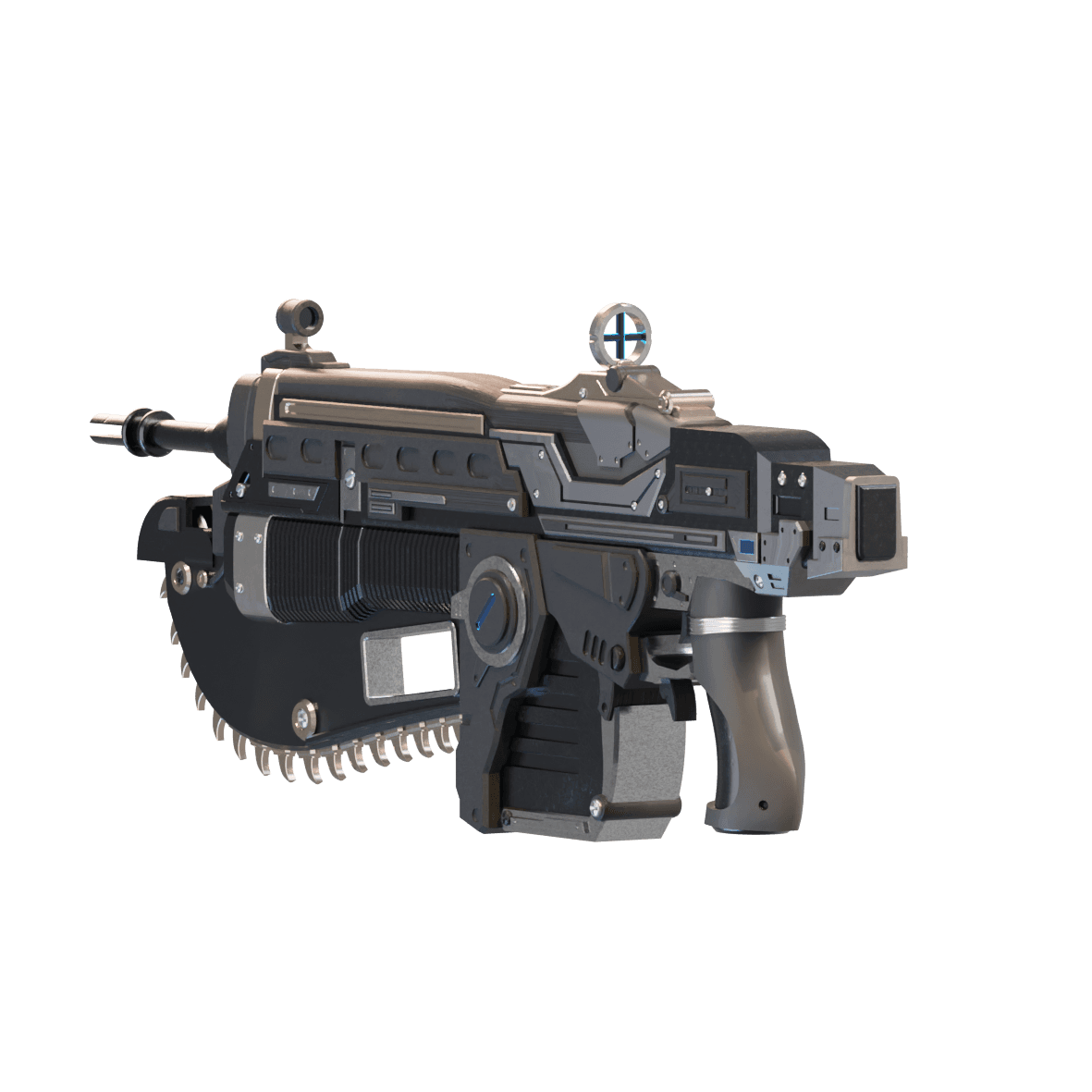 Gears of War Lancer 3d model