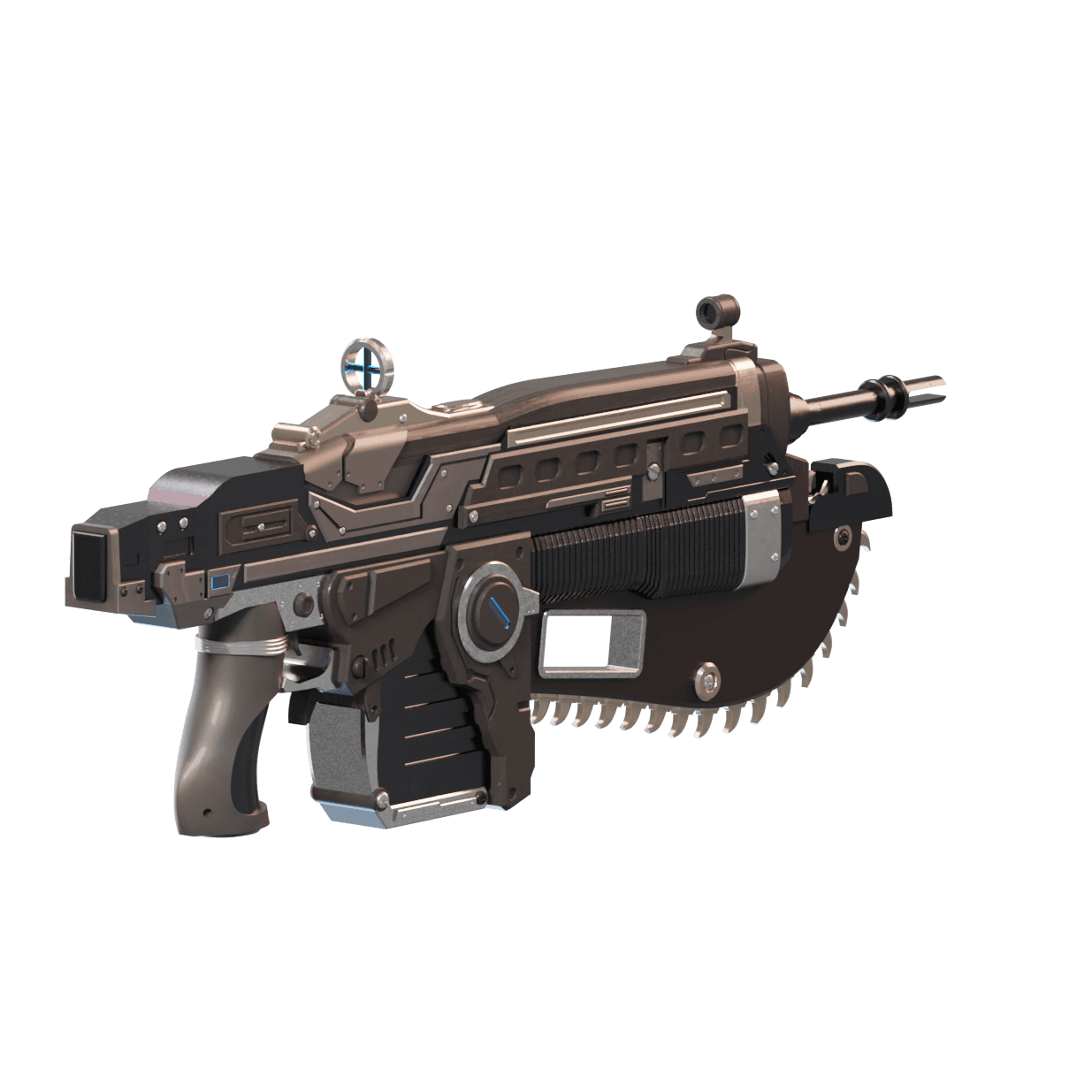 Gears of War Lancer 3d model