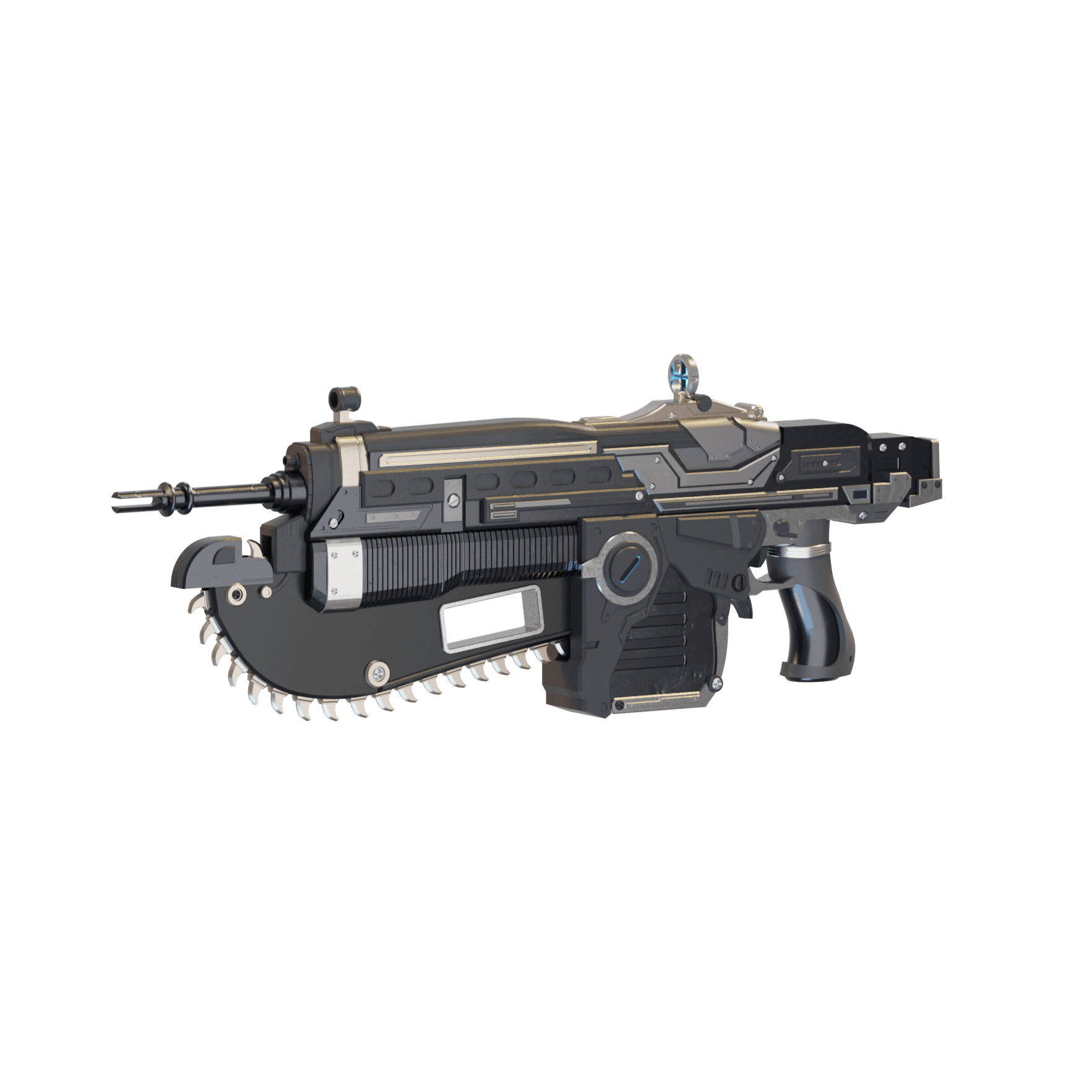 Gears of War Lancer 3d model