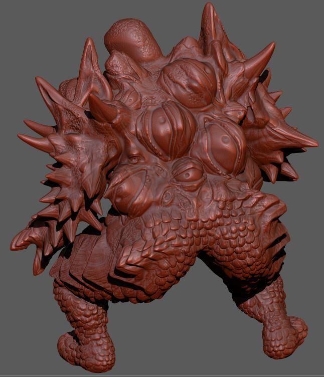 Halloween Demon 3d model