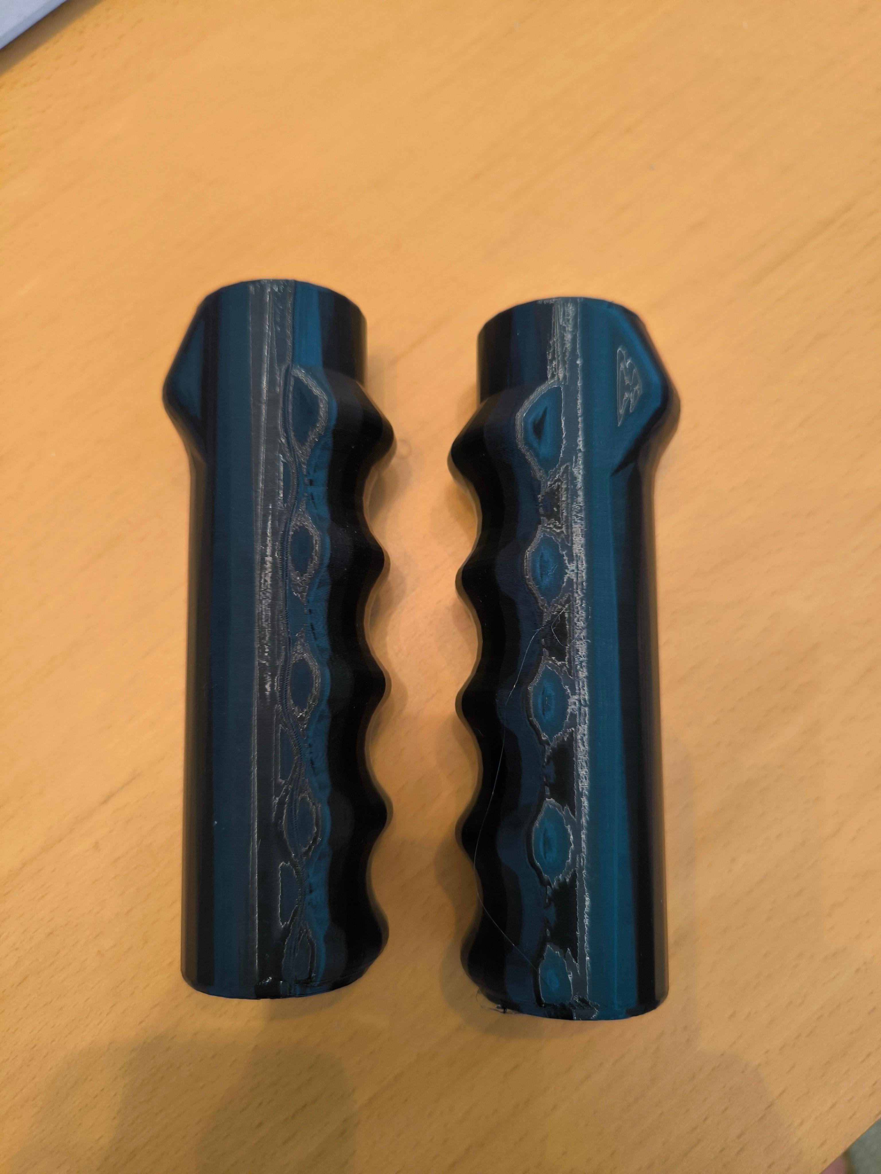 Ergonomic custom bike handle grip  3d model