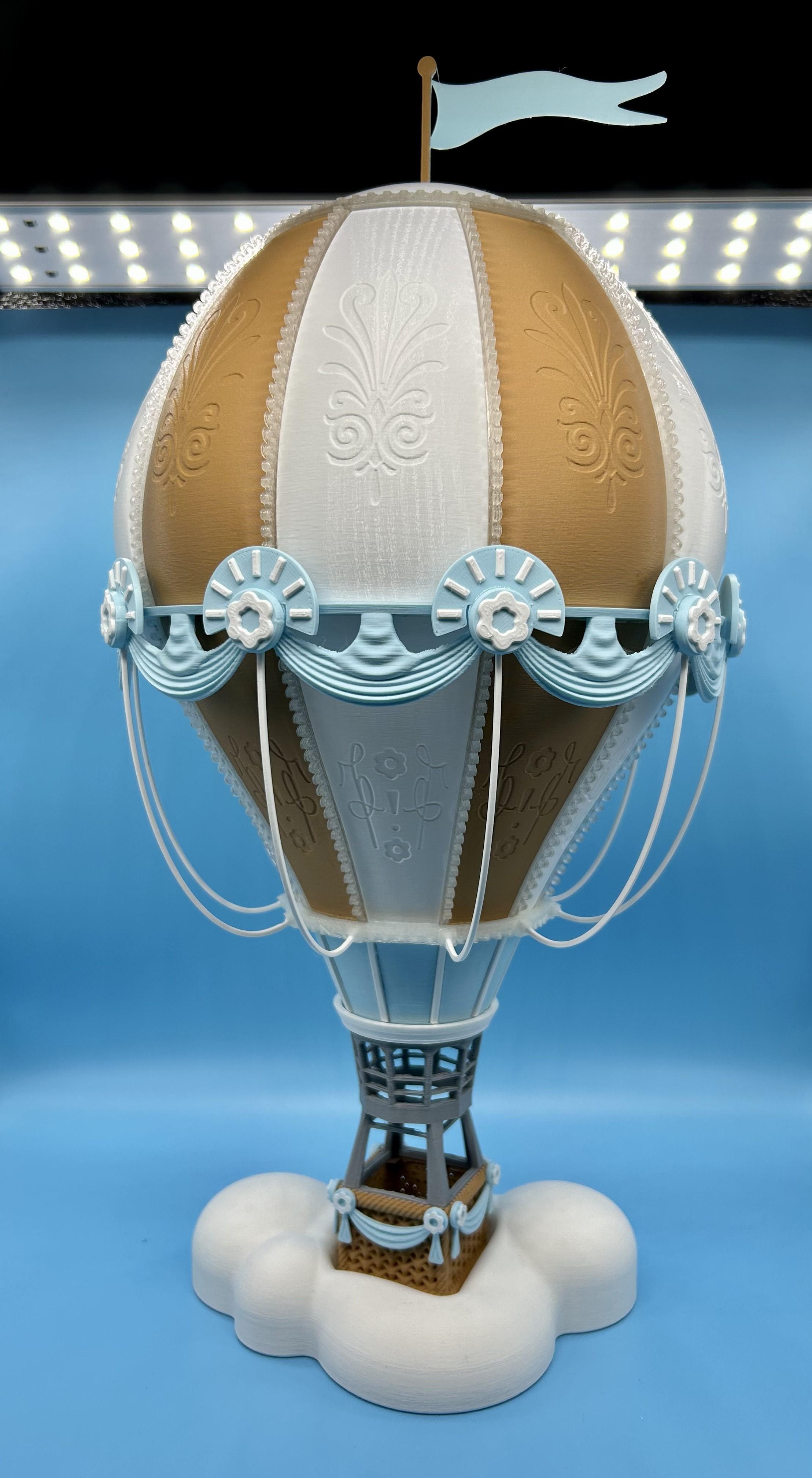 Hot Air Balloon (Bundle) Standard Size 3d model