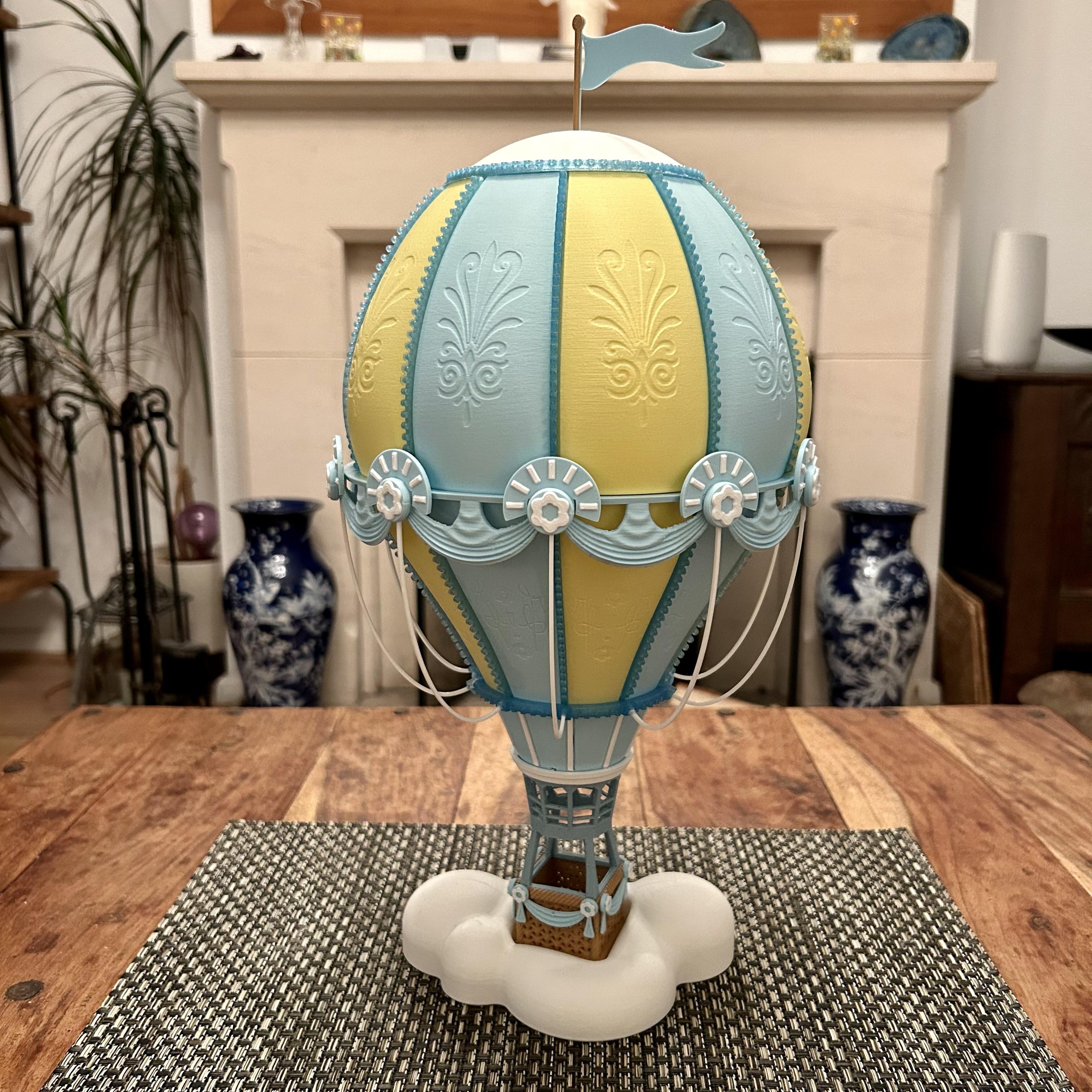 Hot Air Balloon (Bundle) Standard Size 3d model