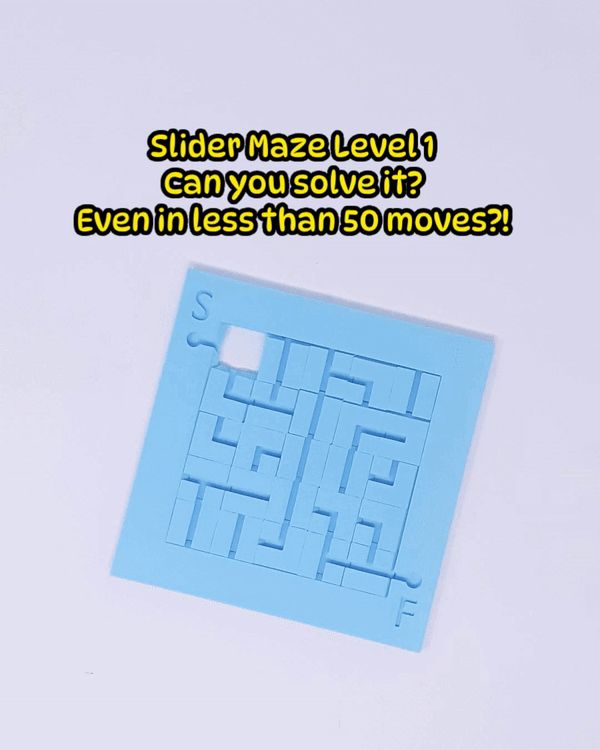 Slider Maze Level 1 3d model