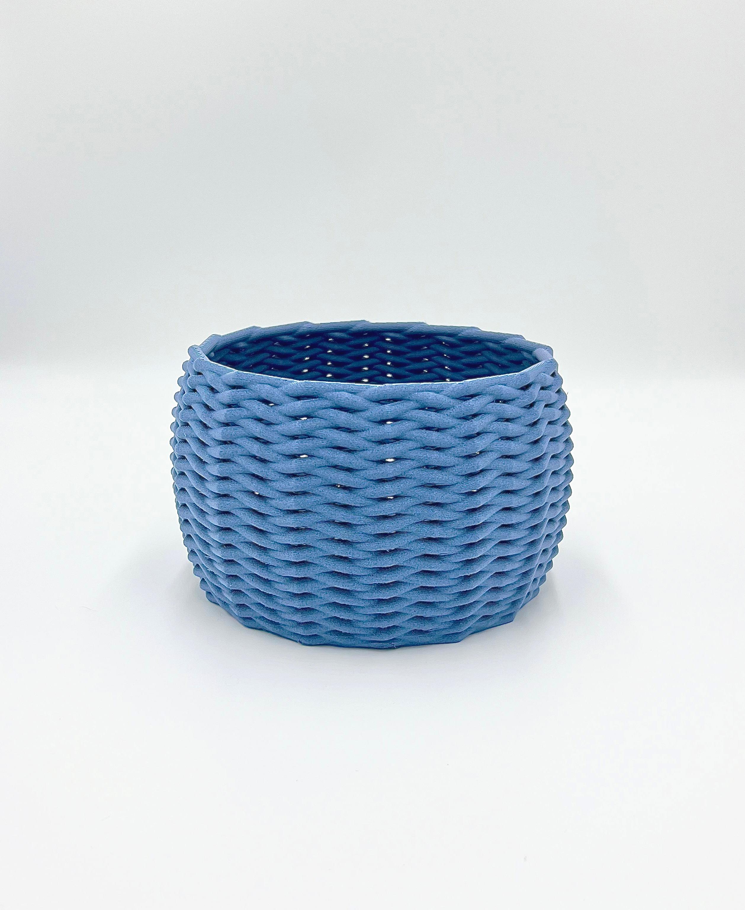 Twig basket 3d model