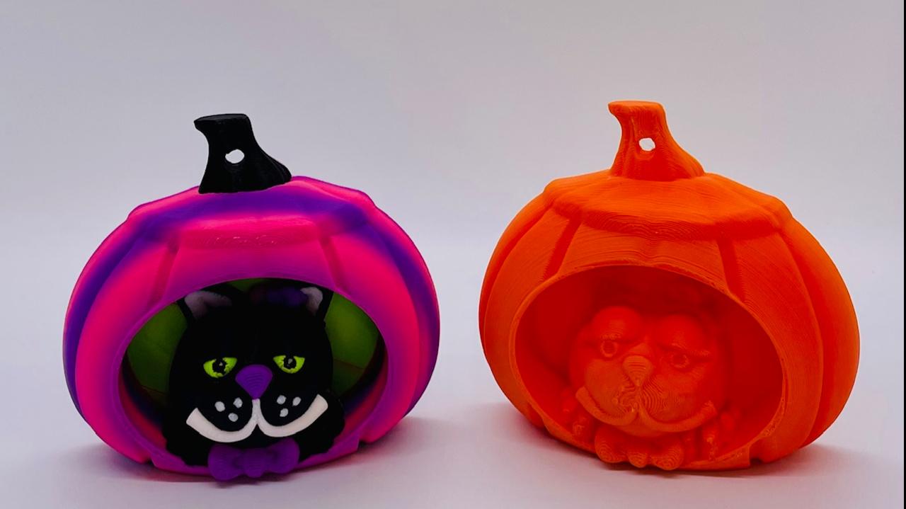 Halloween Cat Ornament 3d model