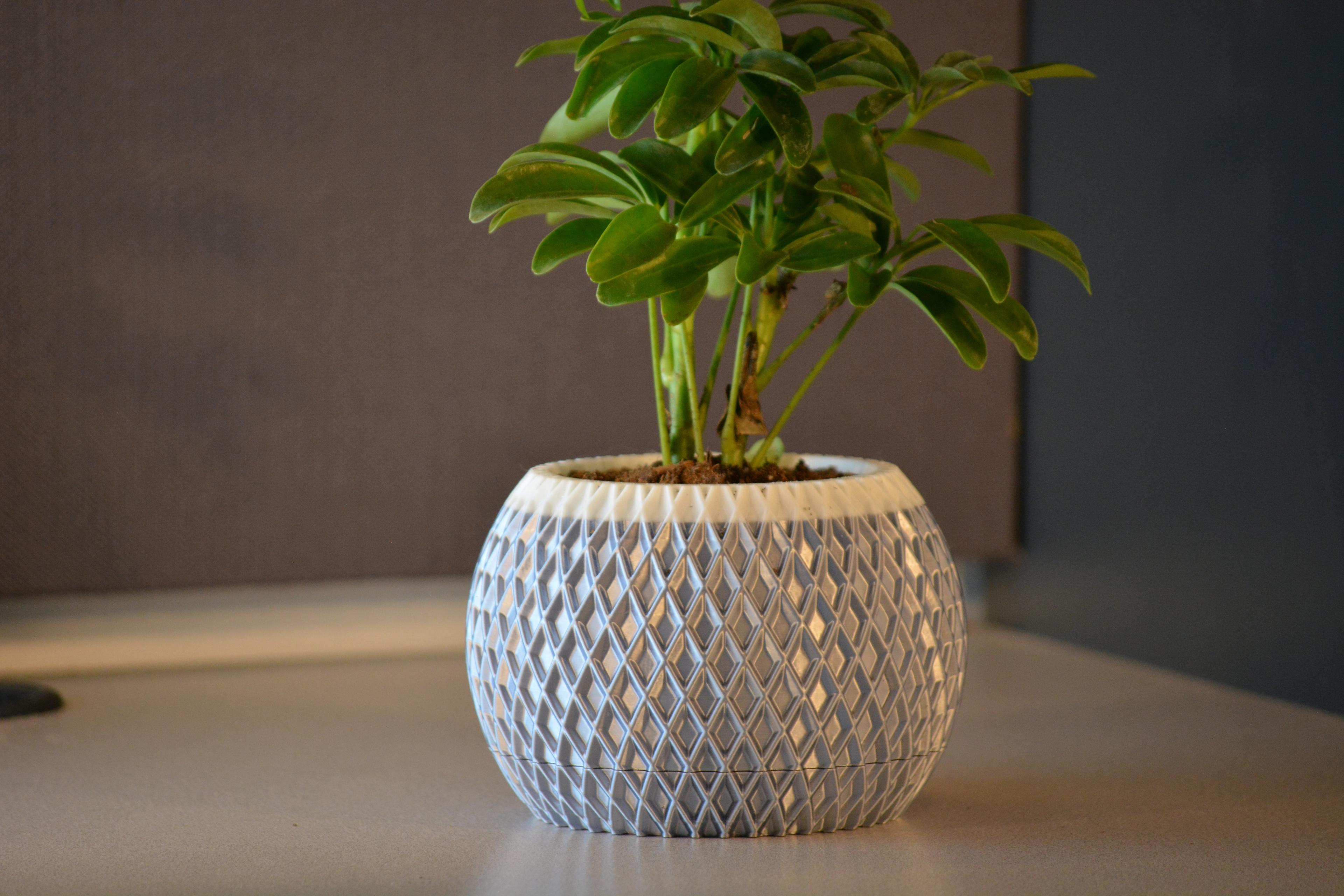 Modern Planter 002 3d model