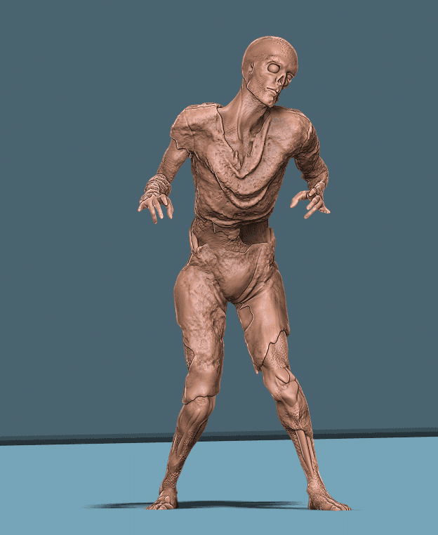 Zombies 3d model