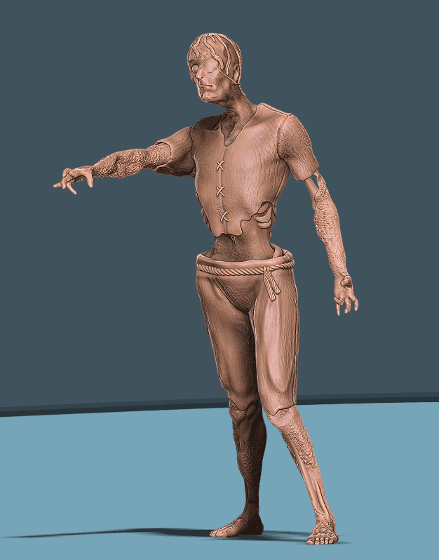 Zombies 3d model