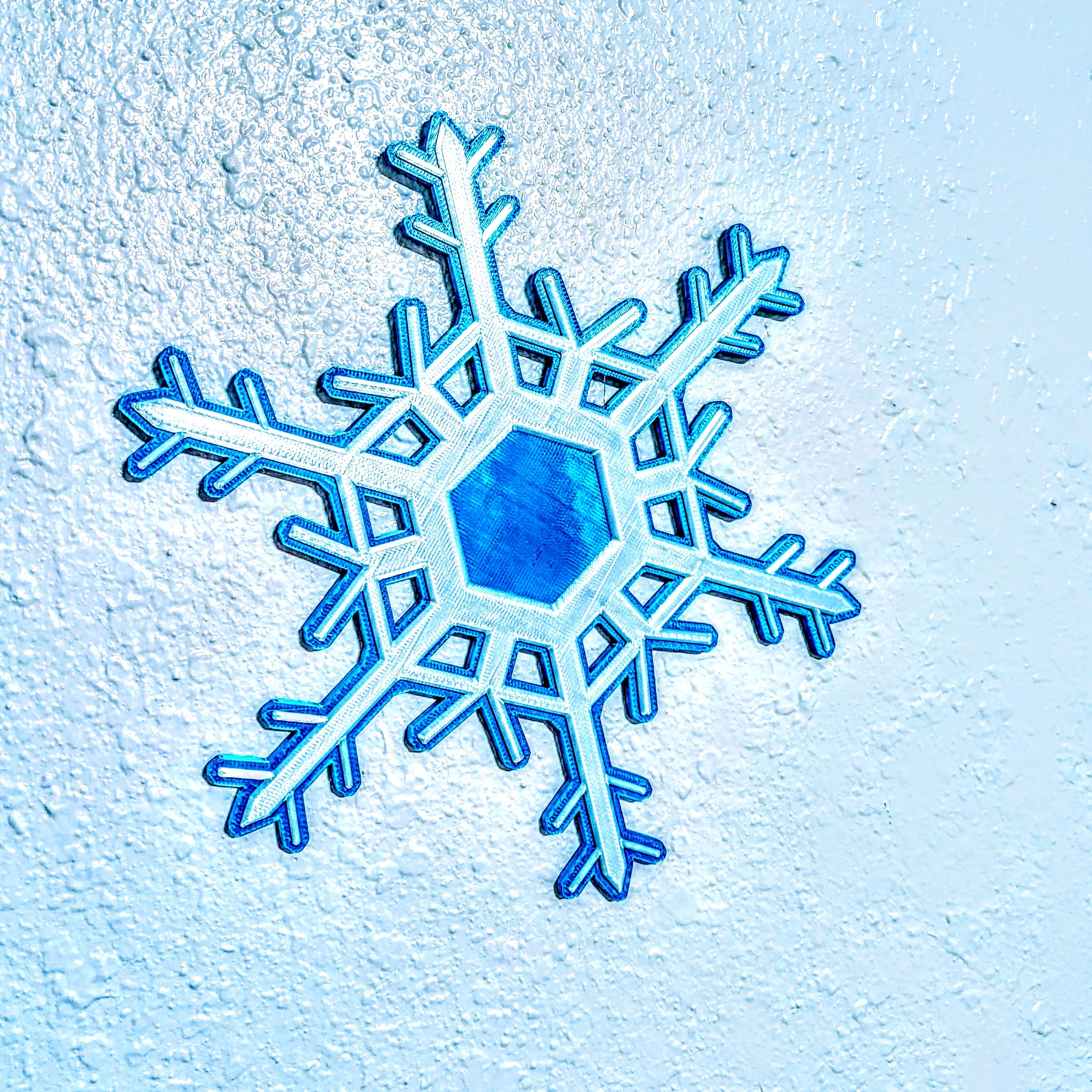 Snowflake (Wall Decor) 3d model