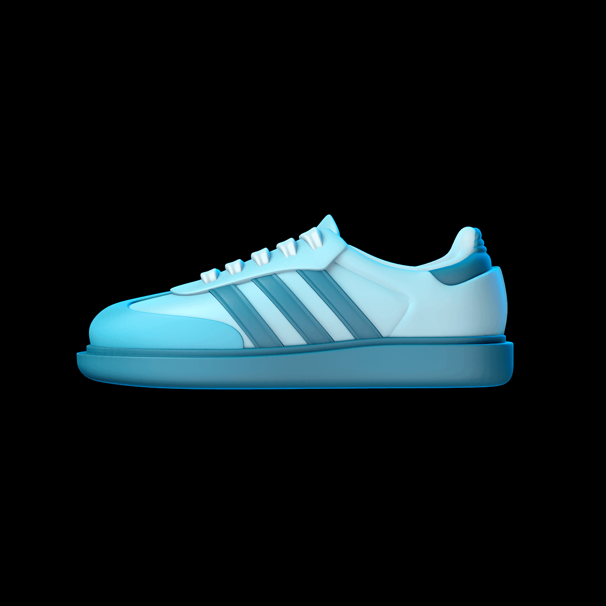 Adidas Sambas 3d model