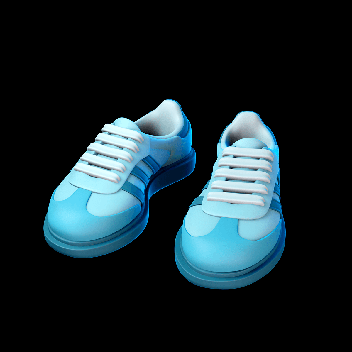 Adidas Sambas 3d model