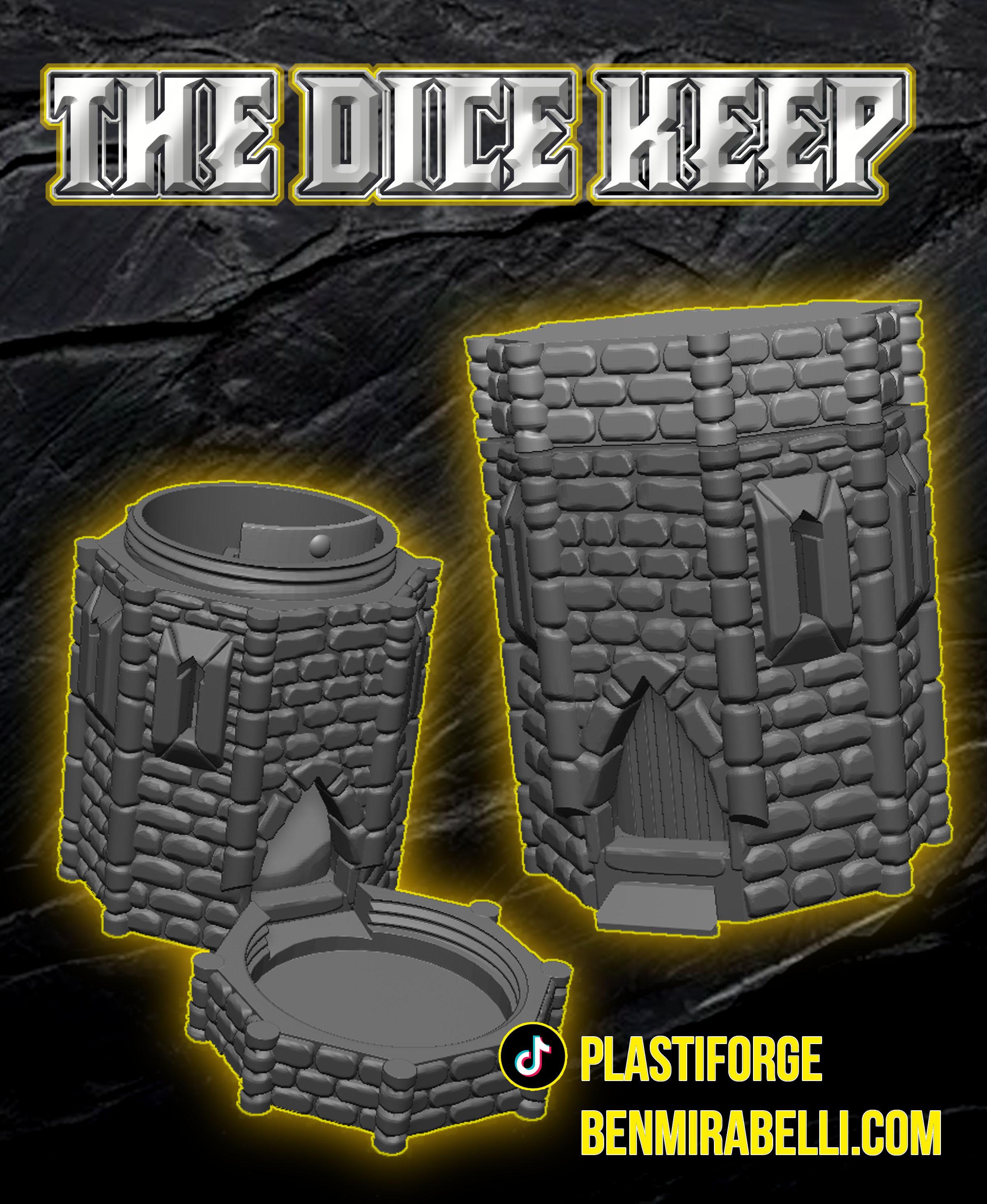 The Dice Keep 3d model