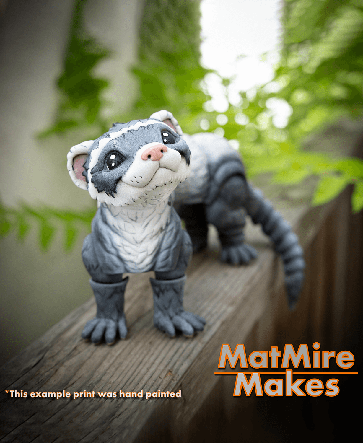 Ferret - Articulated Figure 3d model