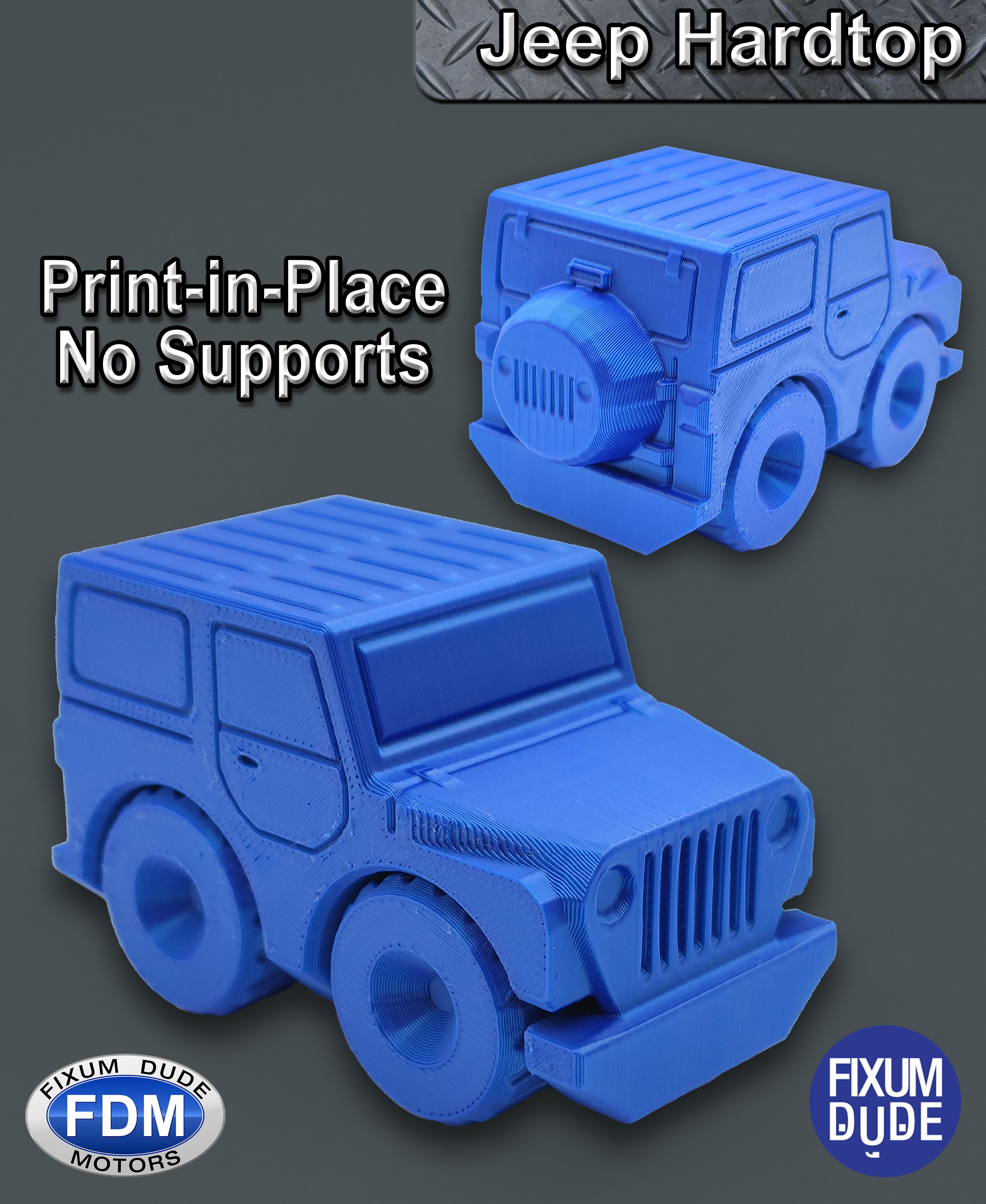 Fixum Dude Motors PIP Jeep Hardtop 3d model