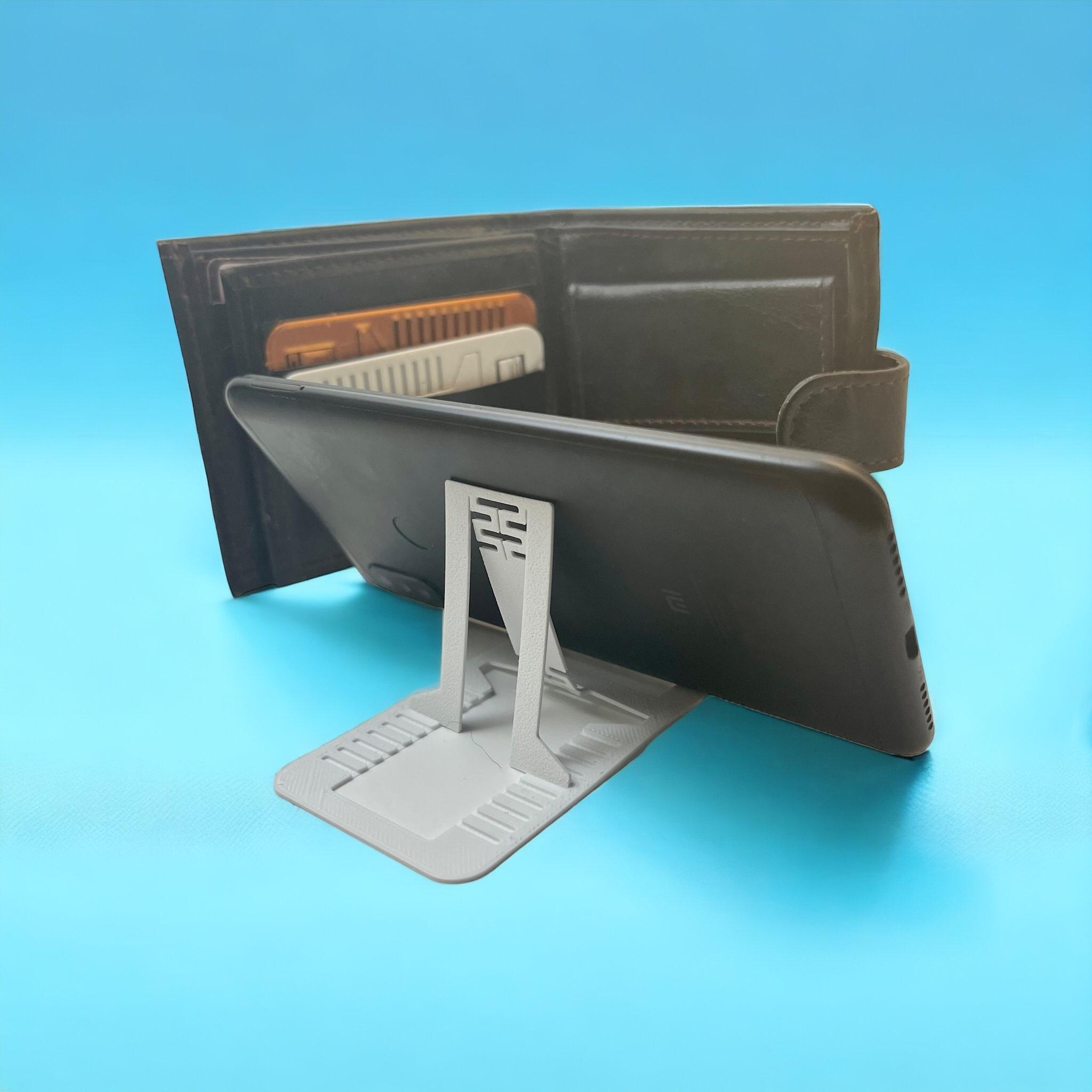 Flexy card phone stand 3d model