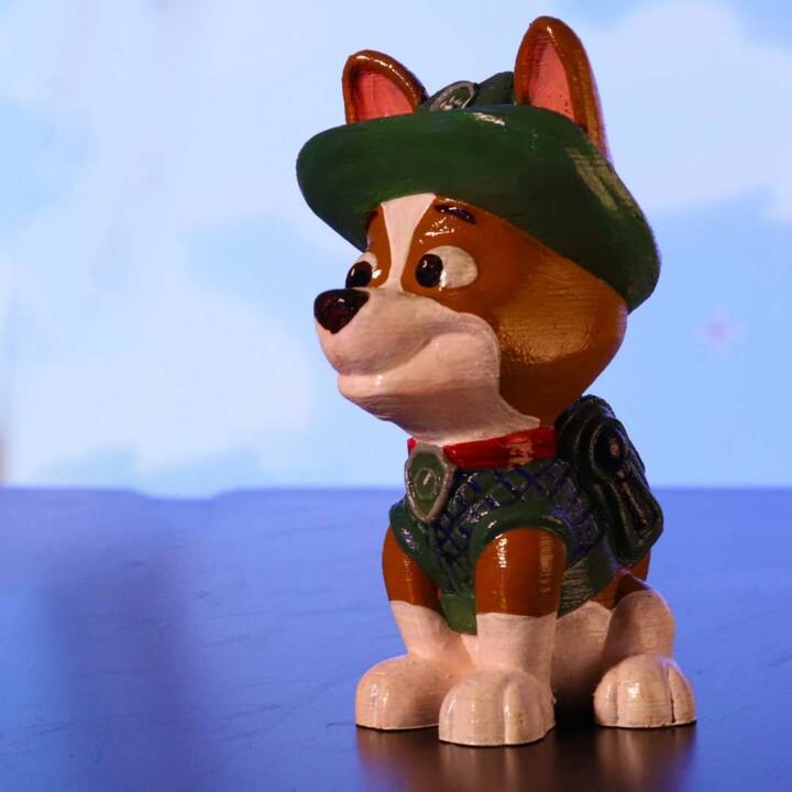 Tracker from Paw Patrol 3d model