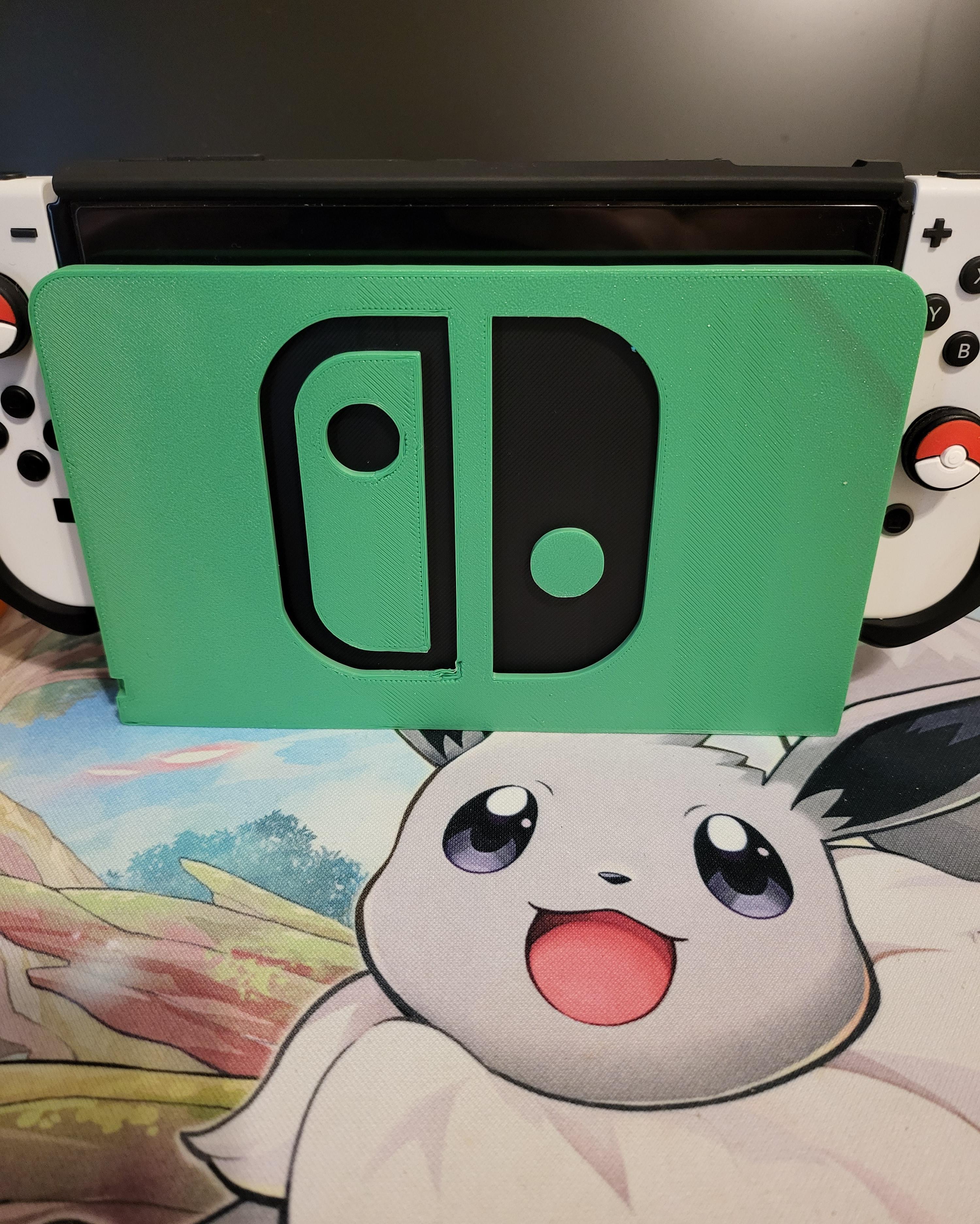 OLED Nintendo Switch Dock Cover 3d model