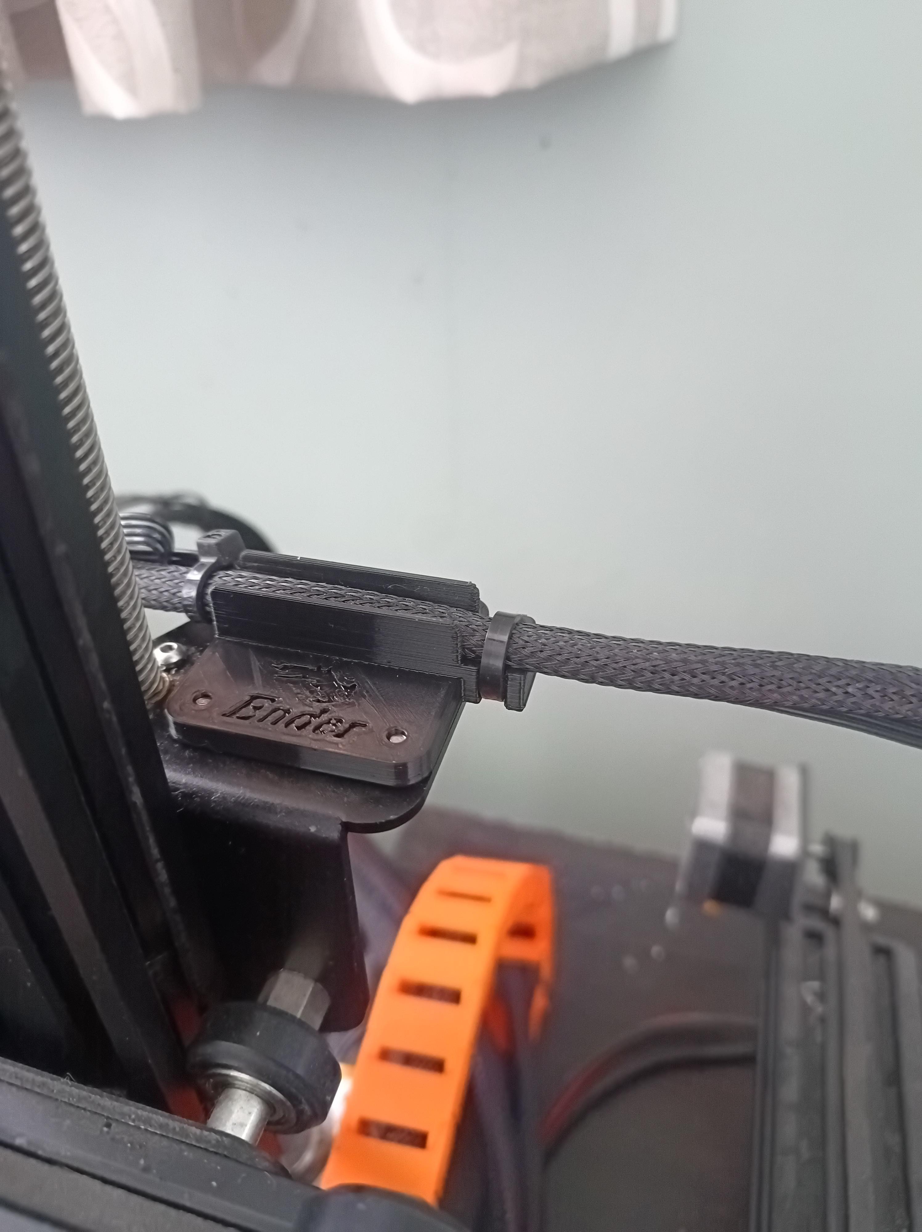 Cable guide Ender 3 direct drive 3d model