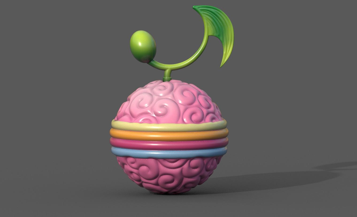 Uta Uta Devil Fruit 3d model