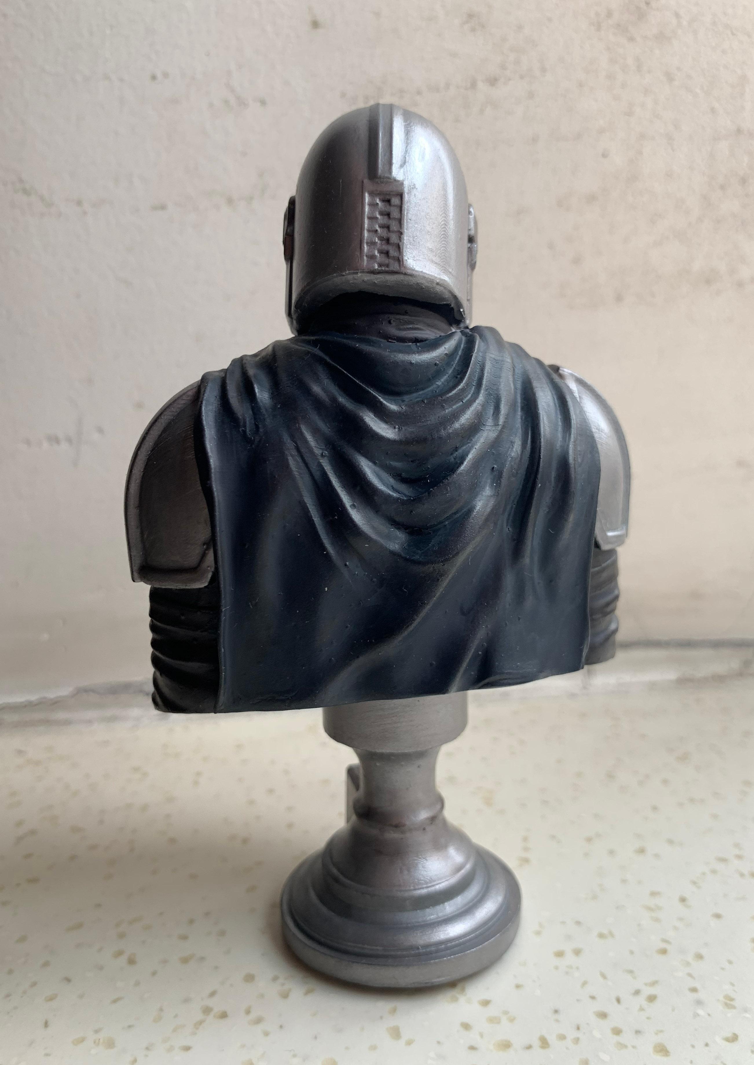 Mandalorian Bust- (Pre-Supported) 3d model