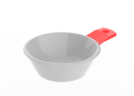 Bowl measure 200ml 3d model