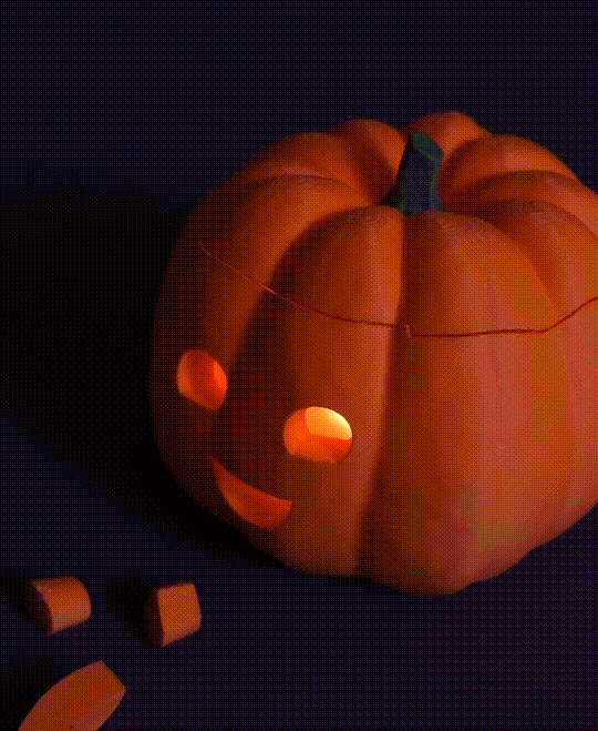 Happy Pumpkin 3d model