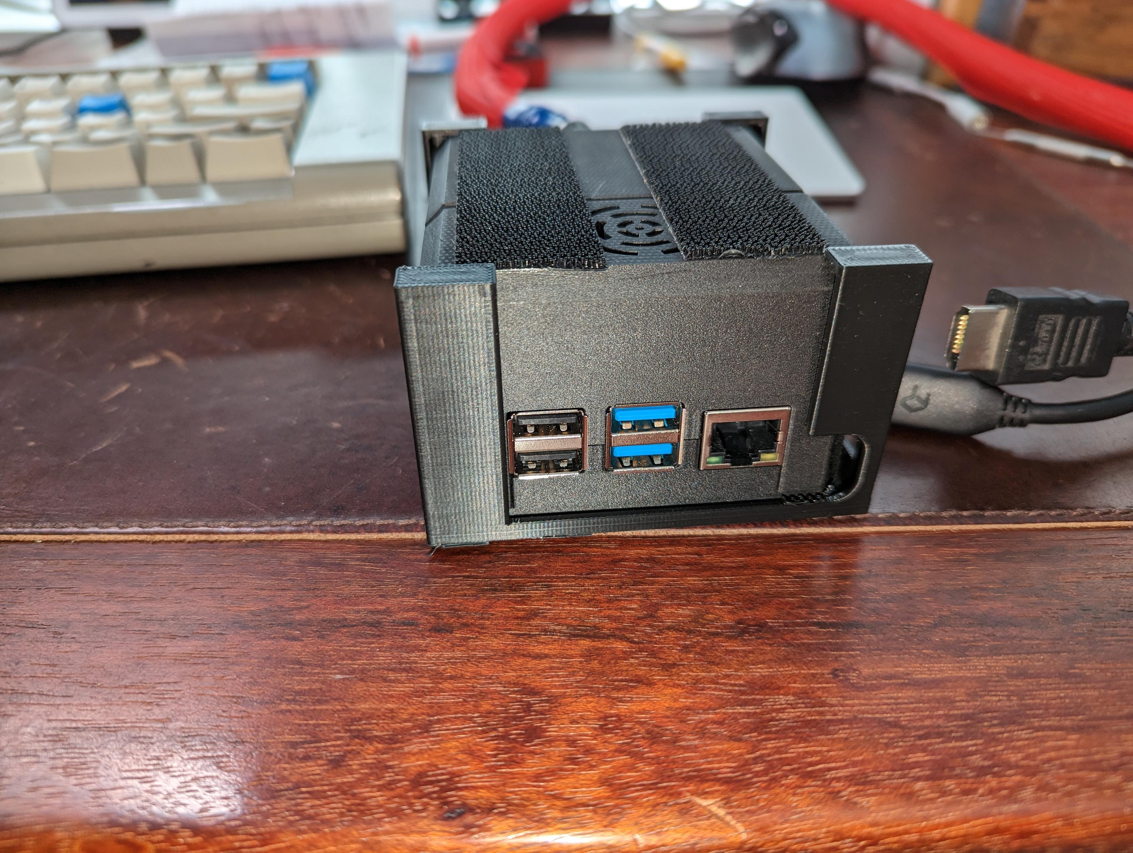 TinyPilot Raspberry Pi based KVM Wall Mount 3d model