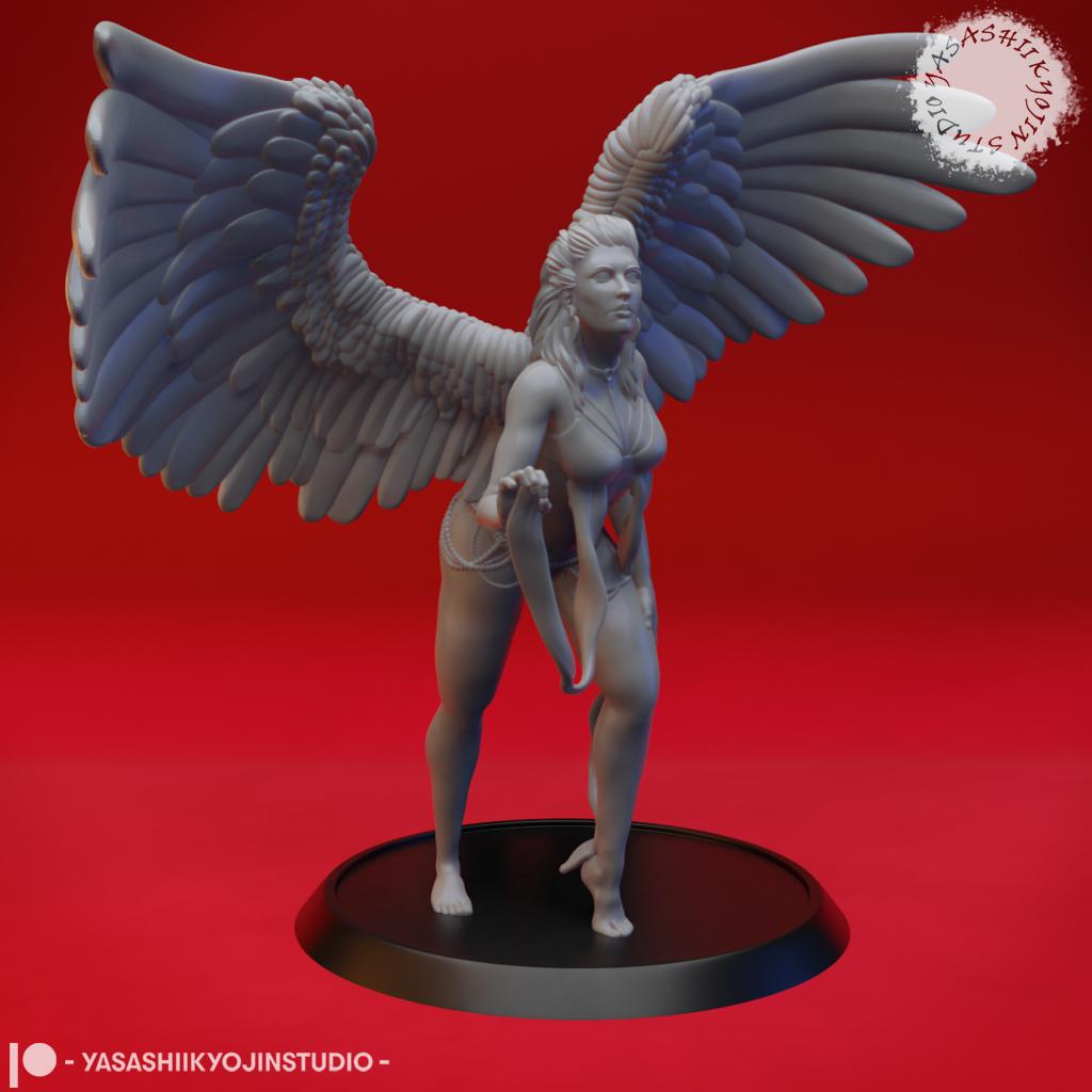 Deva - Tabletop Miniature (Pre-Supported) 3d model