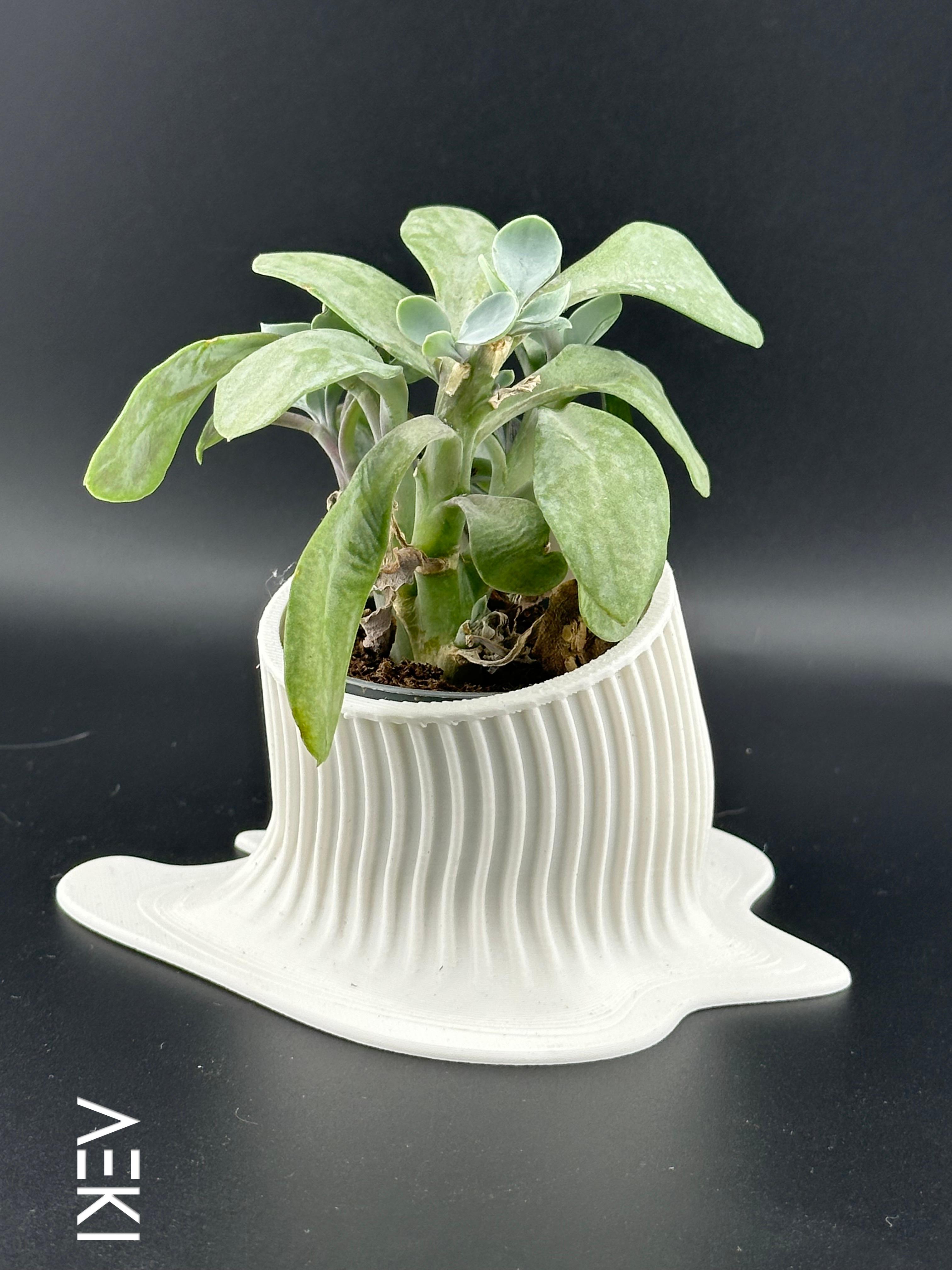 Melting Pot Planter 3d model