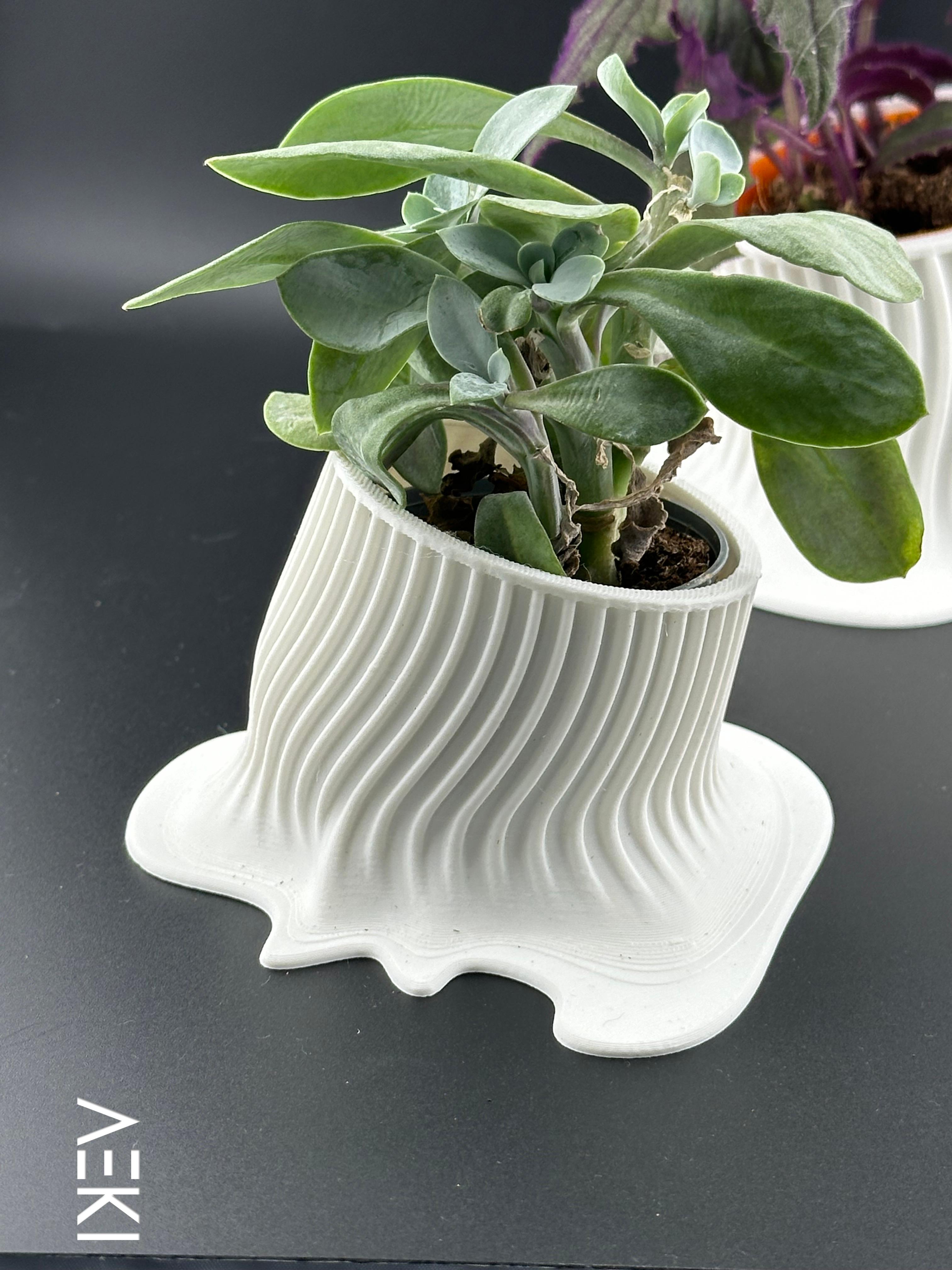 Melting Pot Planter 3d model