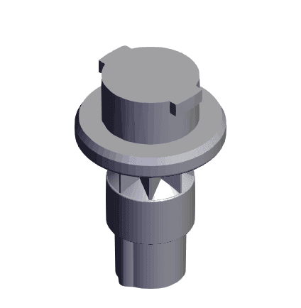 BEYBLADE X | MFB ADAPTER BIT | CUSTOM SERIES 3d model