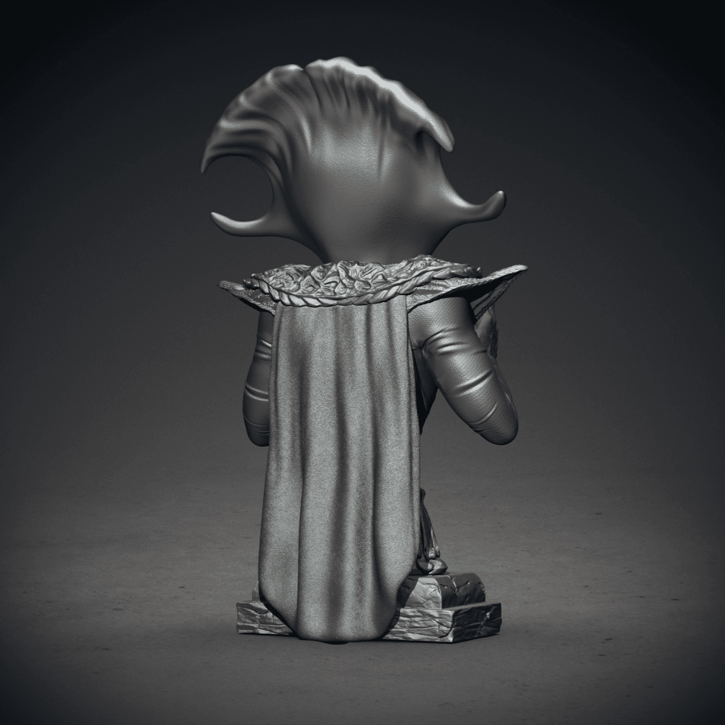 Mind Flayer Bust 3d model