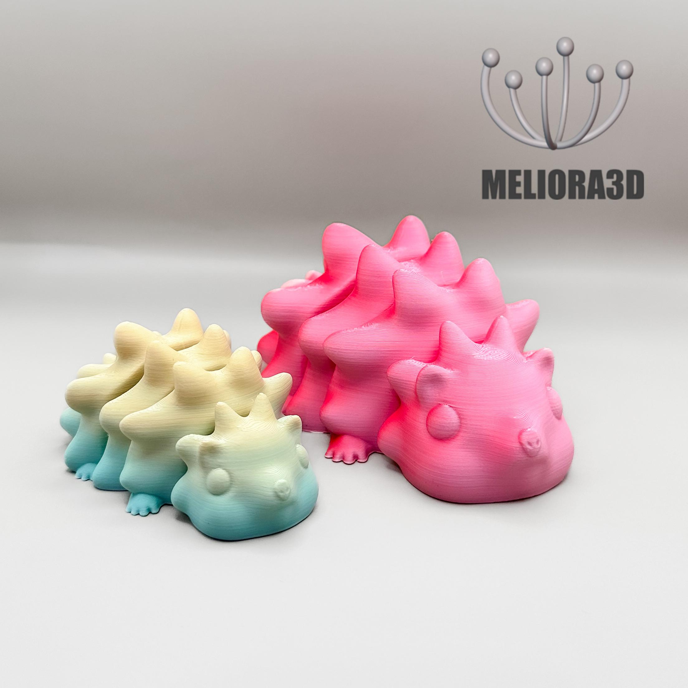 M3D - Flexi Baby Hedgehog 3d model