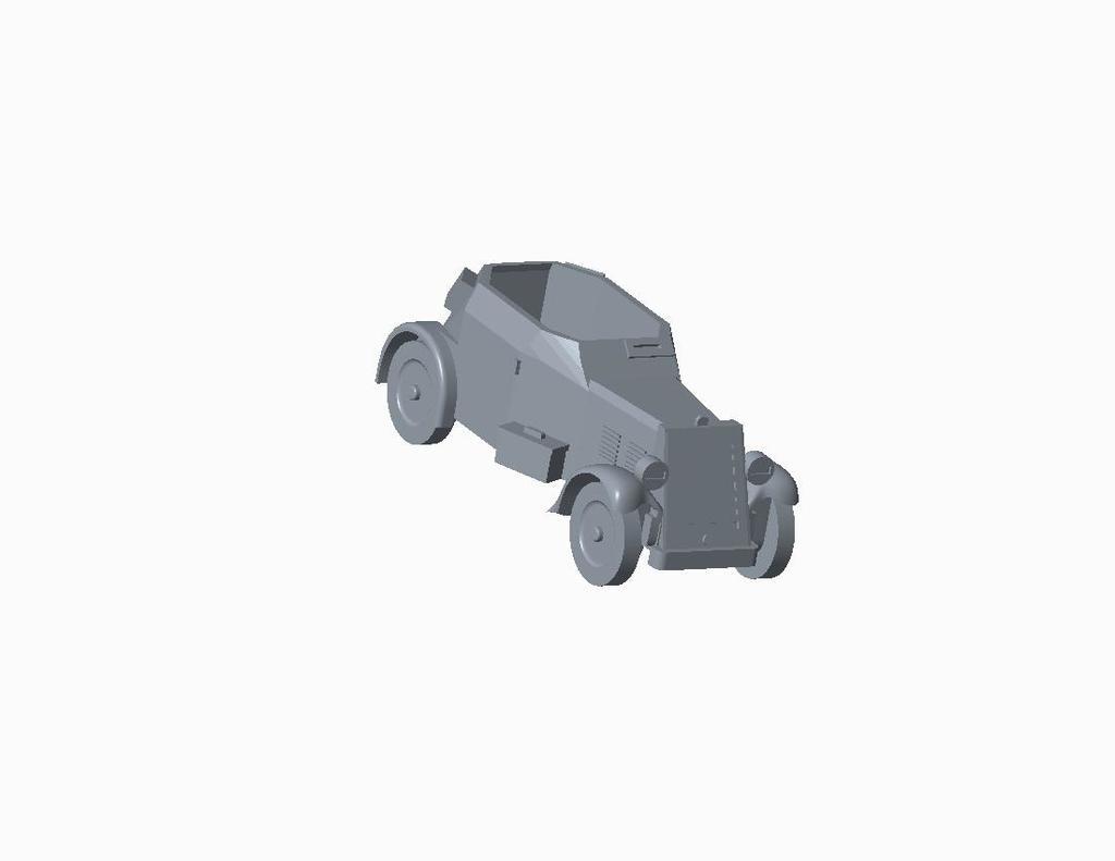 Kfz 13/14 3d model