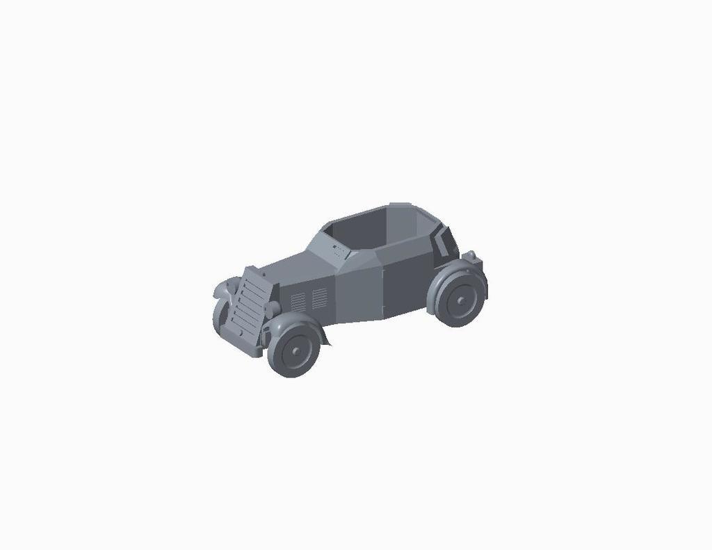 Kfz 13/14 3d model