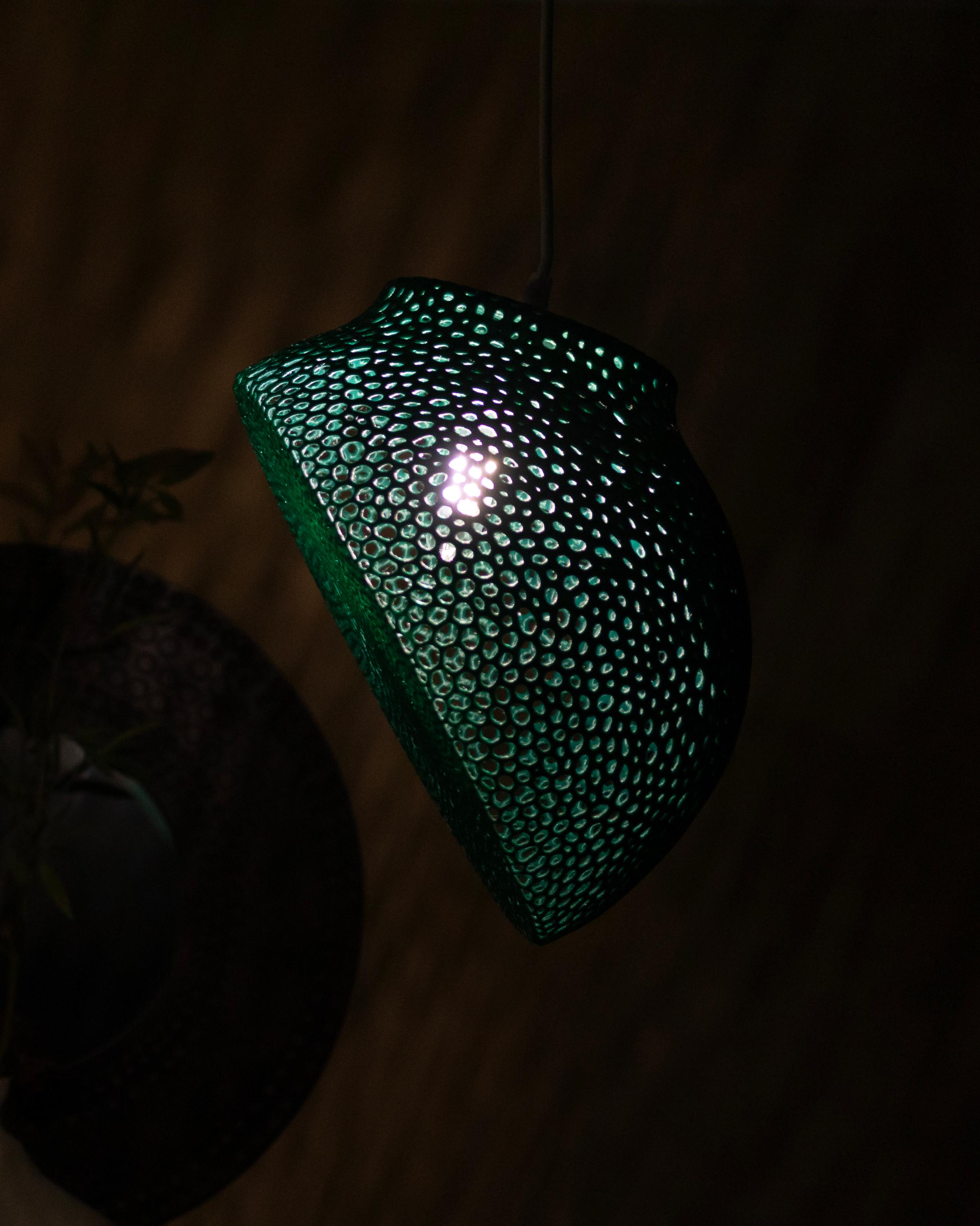 Giant Voronoi Split Globe Lamp 3d model