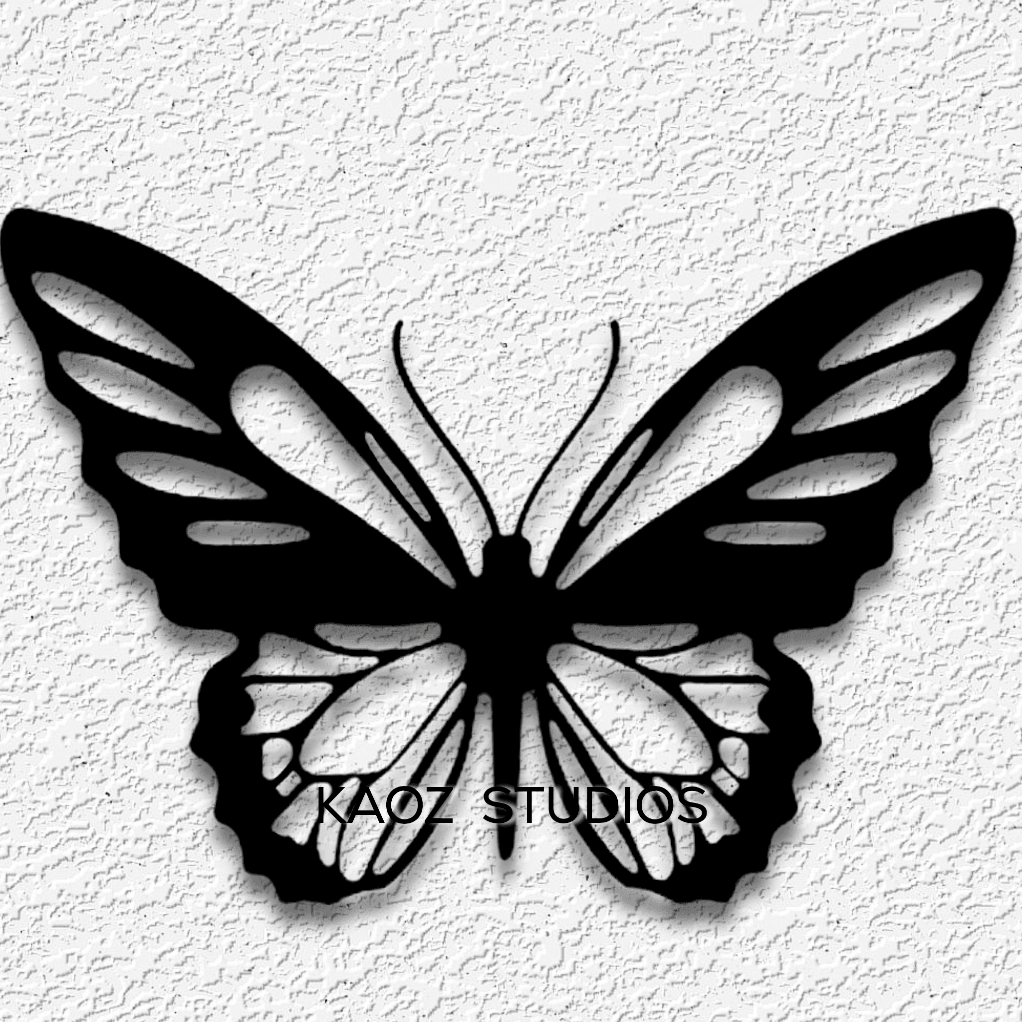 Garden Butterfly wall art insect wall decor 3d model