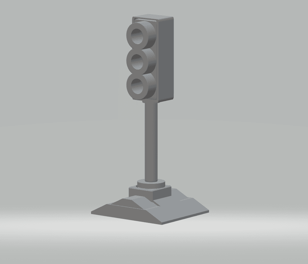 FHW: Crash Racers LED Sign Post 3d model