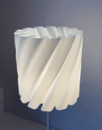 Gear lampshade 3d model